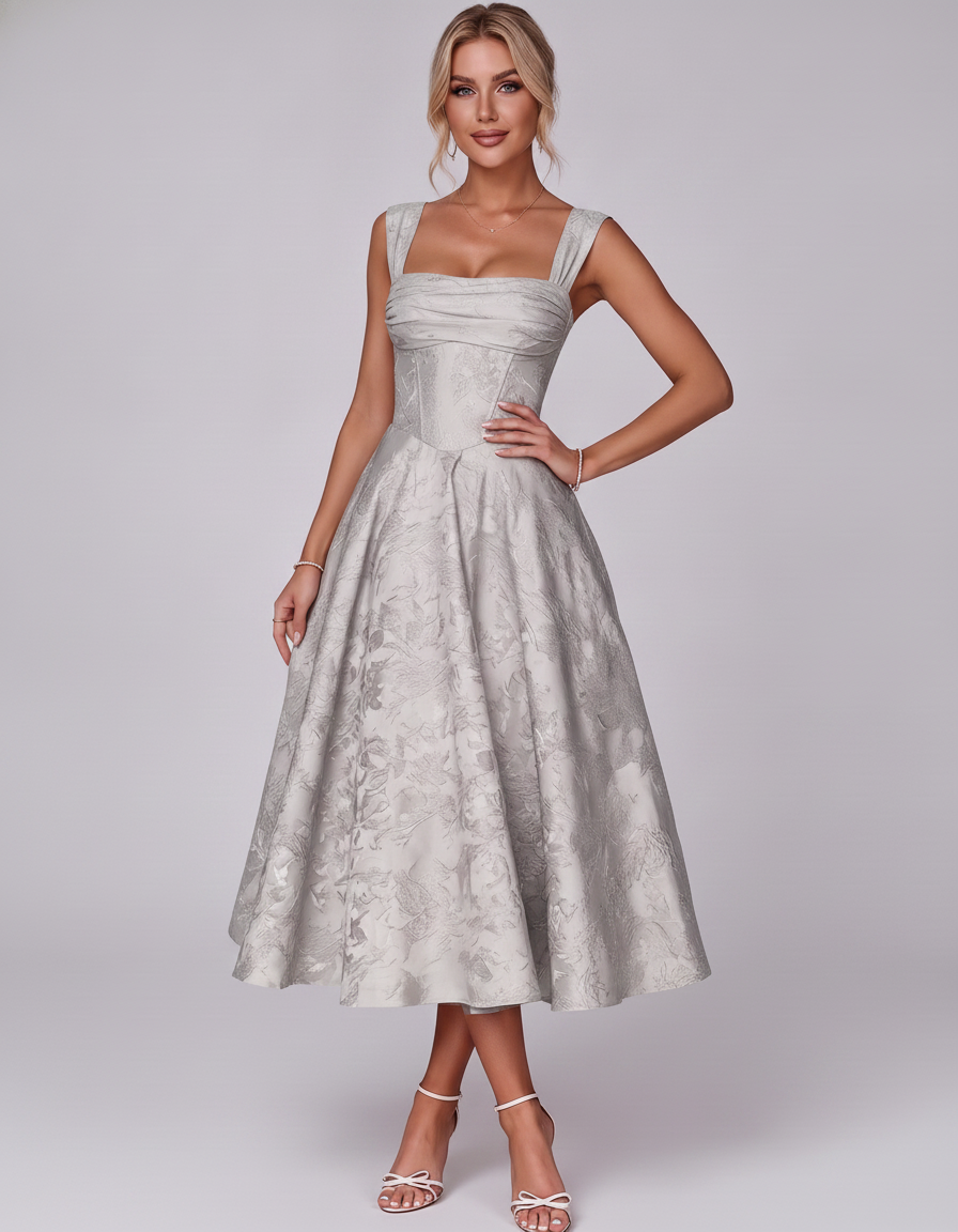 Elaris Midi Dress