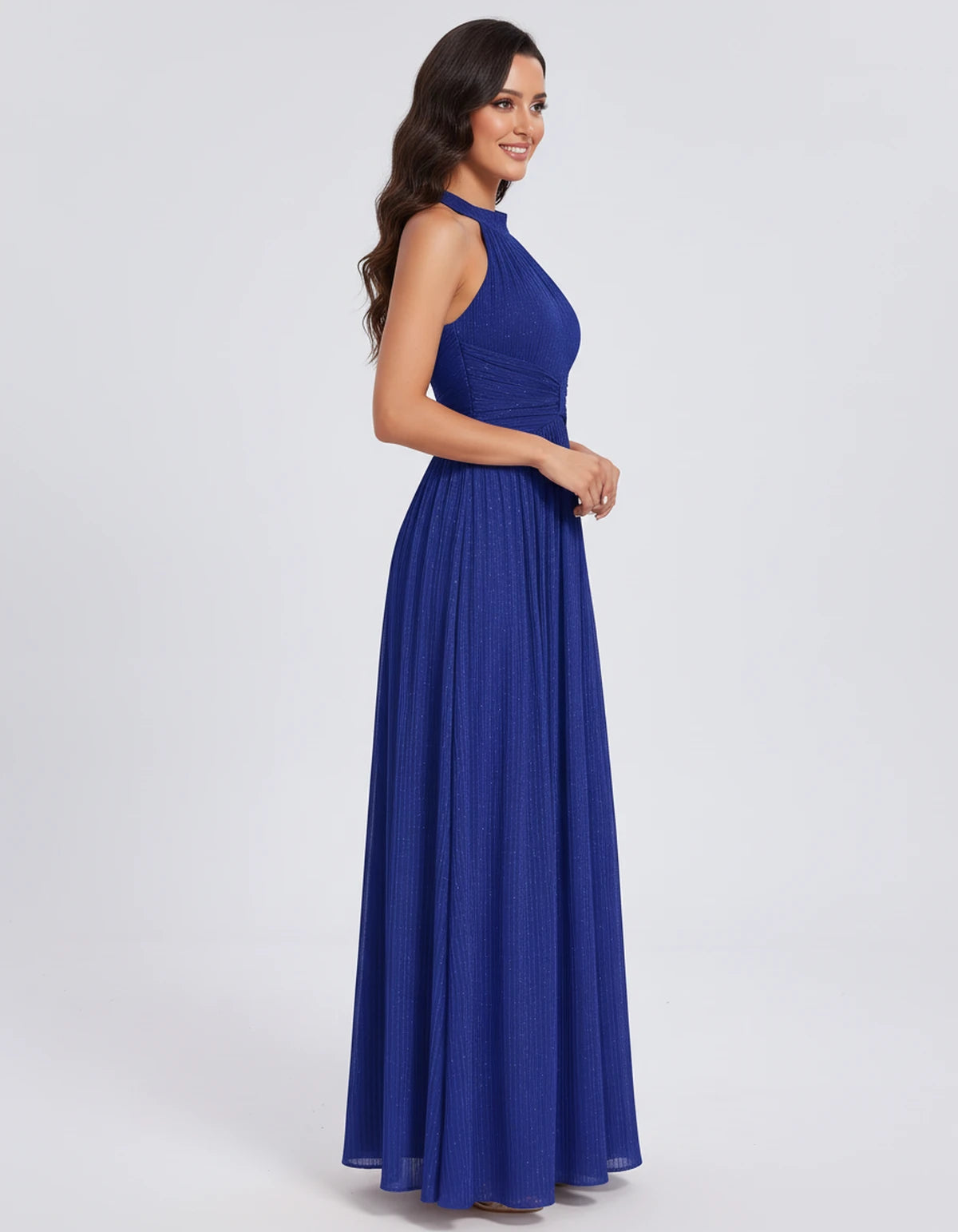 Honorine Maxi Dress — Sapphire Blue | SKU: SD-91304-sapphireblue-2,SD-91304-sapphireblue-4,SD-91304-sapphireblue-6,SD-91304-sapphireblue-8,SD-91304-sapphireblue-10,SD-91304-sapphireblue-12,SD-91304-sapphireblue-14,SD-91304-sapphireblue-16,SD-91304-sapphireblue-16W,SD-91304-sapphireblue-18W,SD-91304-sapphireblue-20W,SD-91304-sapphireblue-22W