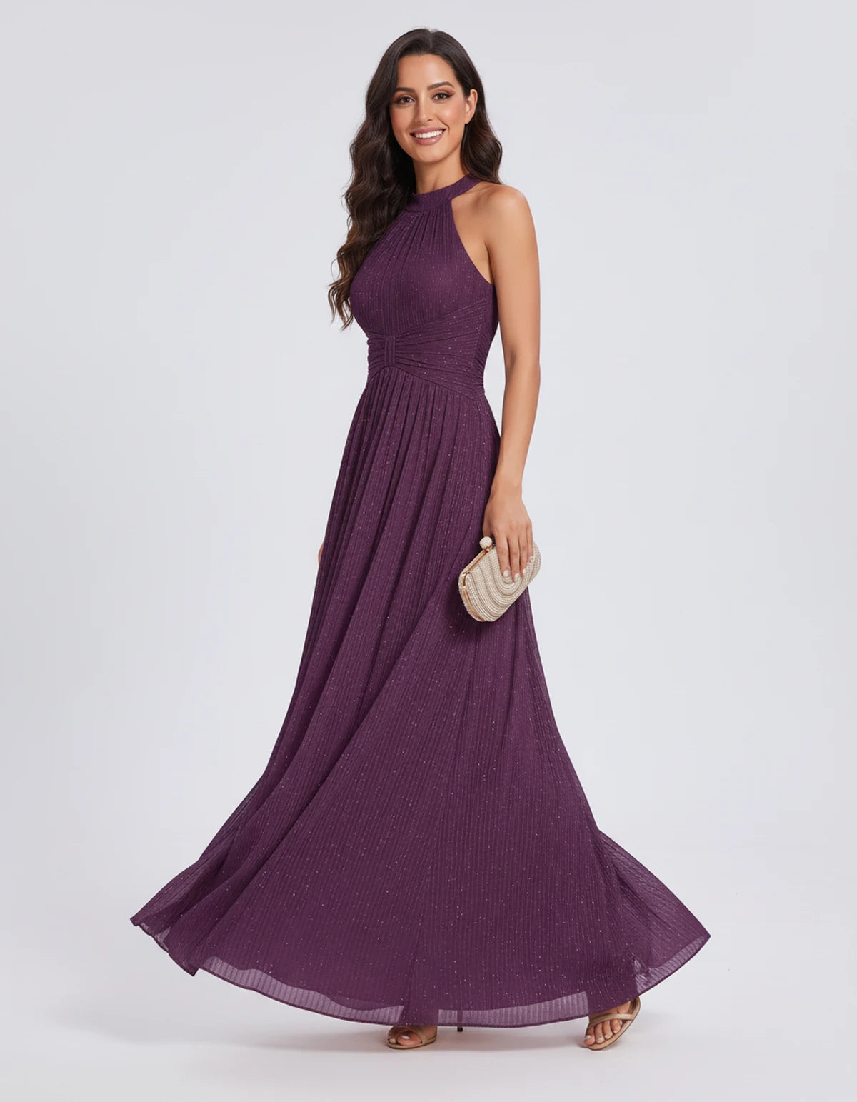 Honorine Maxi Dress — Wisteia Purple | SKU: SD-91304-wisteiapurple-2,SD-91304-wisteiapurple-4,SD-91304-wisteiapurple-6,SD-91304-wisteiapurple-8,SD-91304-wisteiapurple-10,SD-91304-wisteiapurple-12,SD-91304-wisteiapurple-14,SD-91304-wisteiapurple-16,SD-91304-wisteiapurple-16W,SD-91304-wisteiapurple-18W,SD-91304-wisteiapurple-20W,SD-91304-wisteiapurple-22W