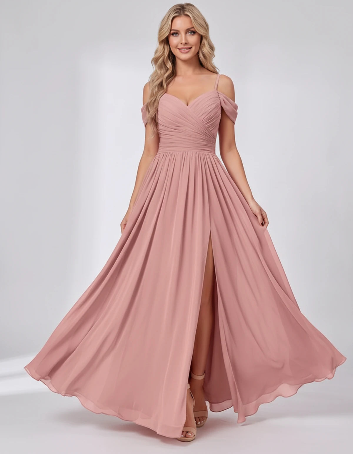 Ilonka Maxi Dress — Dusty Rose | SKU: SD-47780-dustyrose-2,SD-47780-dustyrose-4,SD-47780-dustyrose-6,SD-47780-dustyrose-8,SD-47780-dustyrose-10,SD-47780-dustyrose-12,SD-47780-dustyrose-14,SD-47780-dustyrose-16,SD-47780-dustyrose-16W,SD-47780-dustyrose-18W,SD-47780-dustyrose-20W,SD-47780-dustyrose-22W