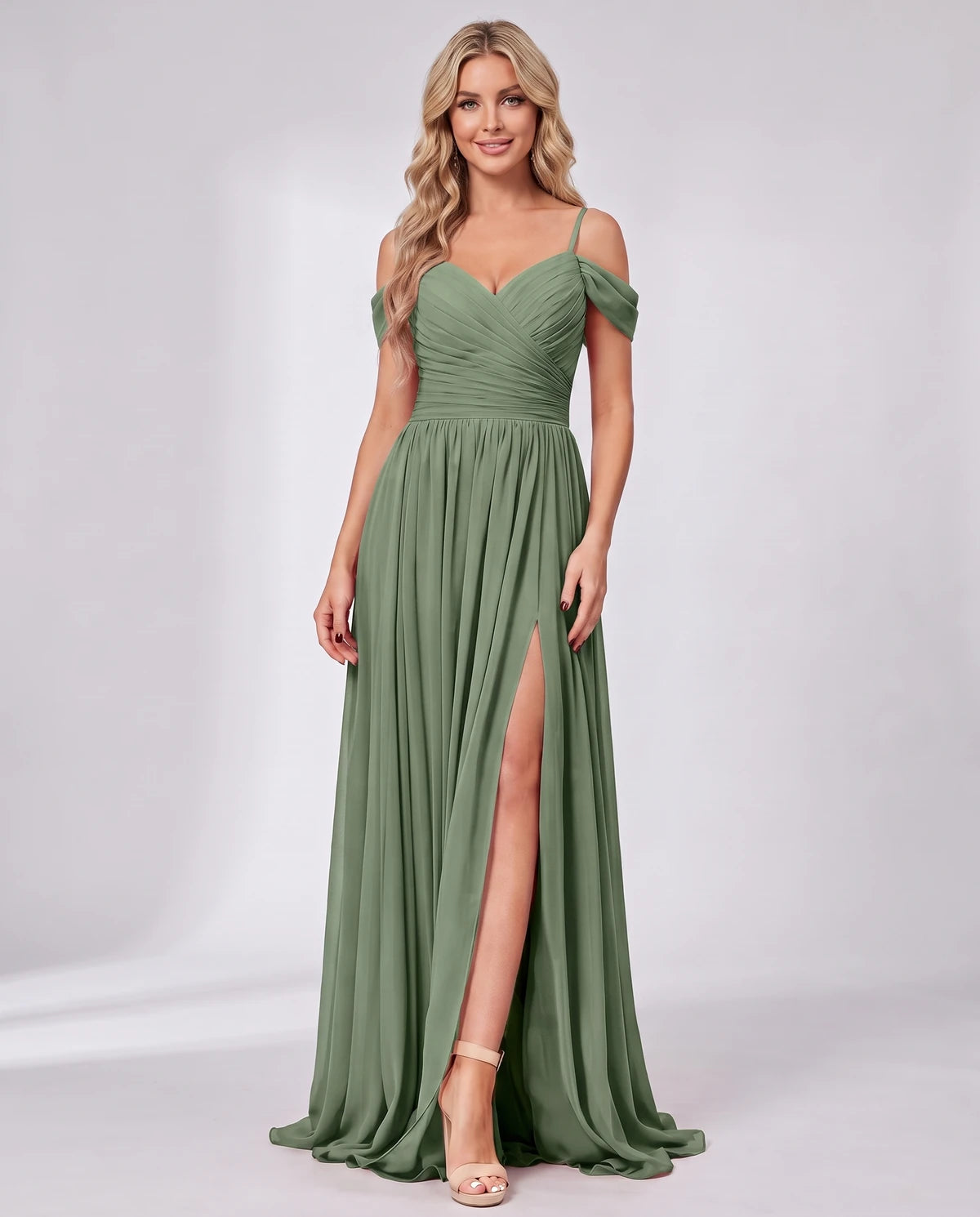 Ilonka Maxi Dress — Green