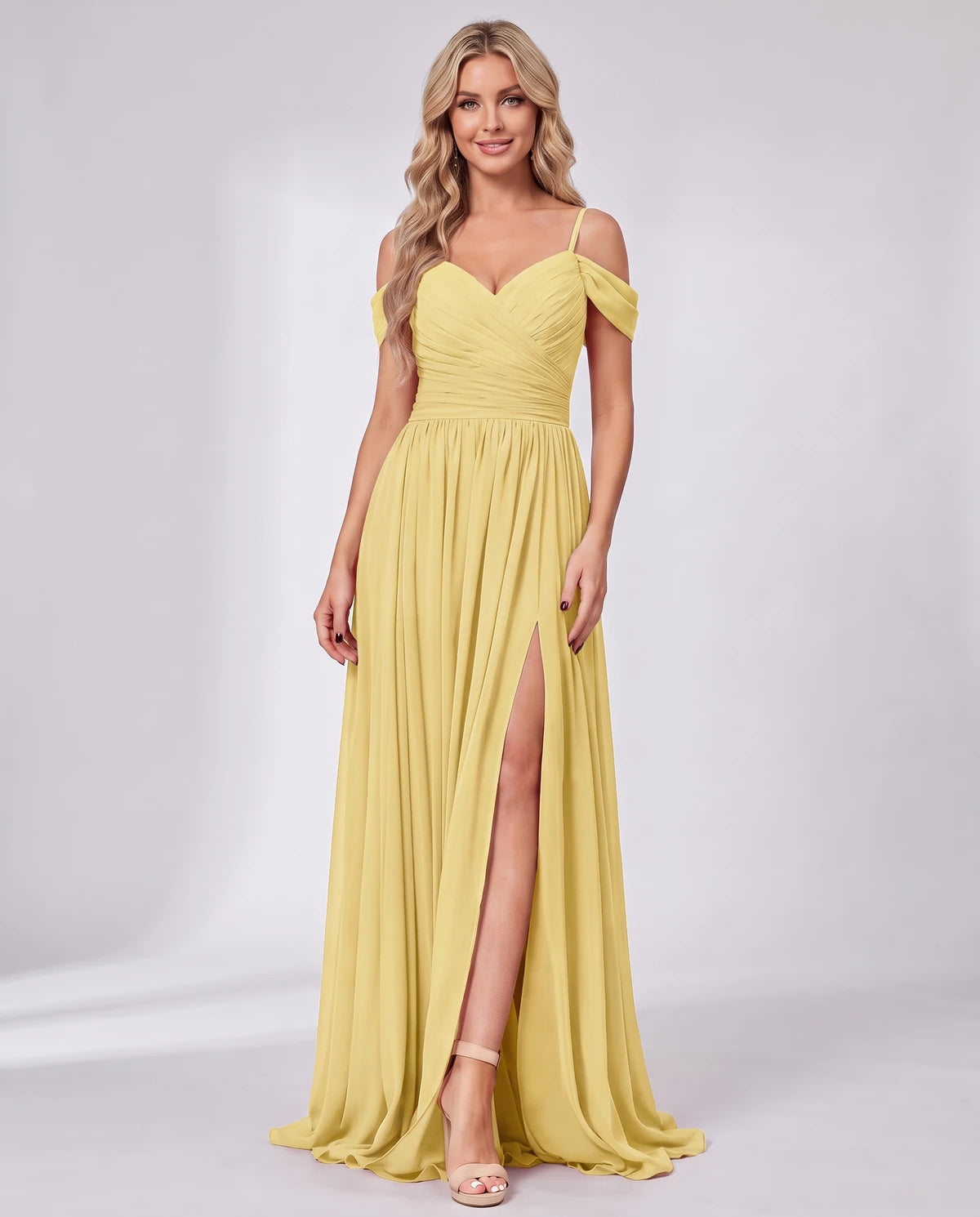Ilonka Maxi Dress — Yellow