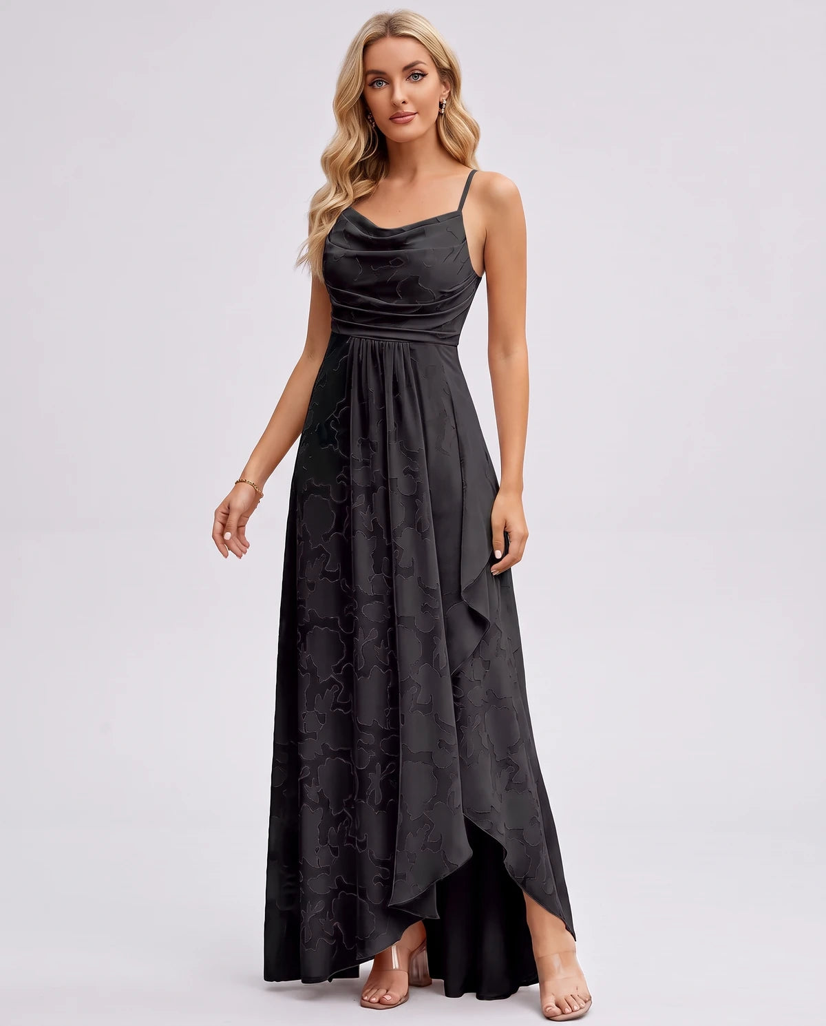 Immortelle Maxi Dress — Black