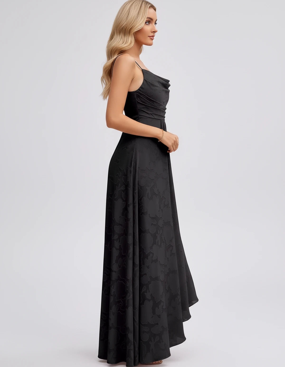 Immortelle Maxi Dress — Black | SKU: SD-07779-black-2,SD-07779-black-4,SD-07779-black-6,SD-07779-black-8,SD-07779-black-10,SD-07779-black-12,SD-07779-black-14,SD-07779-black-16,SD-07779-black-16W,SD-07779-black-18W,SD-07779-black-20W,SD-07779-black-22W