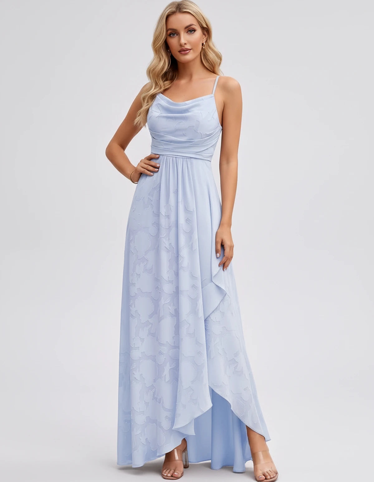 Immortelle Maxi Dress — Light Blue | SKU: SD-07779-lightblue-2,SD-07779-lightblue-4,SD-07779-lightblue-6,SD-07779-lightblue-8,SD-07779-lightblue-10,SD-07779-lightblue-12,SD-07779-lightblue-14,SD-07779-lightblue-16,SD-07779-lightblue-16W,SD-07779-lightblue-18W,SD-07779-lightblue-20W,SD-07779-lightblue-22W