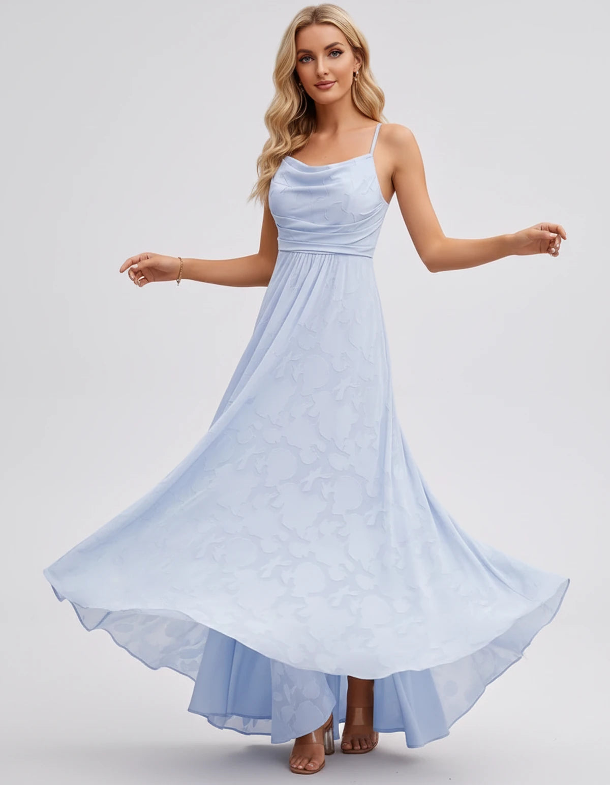 Immortelle Maxi Dress — Light Blue | SKU: SD-07779-lightblue-2,SD-07779-lightblue-4,SD-07779-lightblue-6,SD-07779-lightblue-8,SD-07779-lightblue-10,SD-07779-lightblue-12,SD-07779-lightblue-14,SD-07779-lightblue-16,SD-07779-lightblue-16W,SD-07779-lightblue-18W,SD-07779-lightblue-20W,SD-07779-lightblue-22W