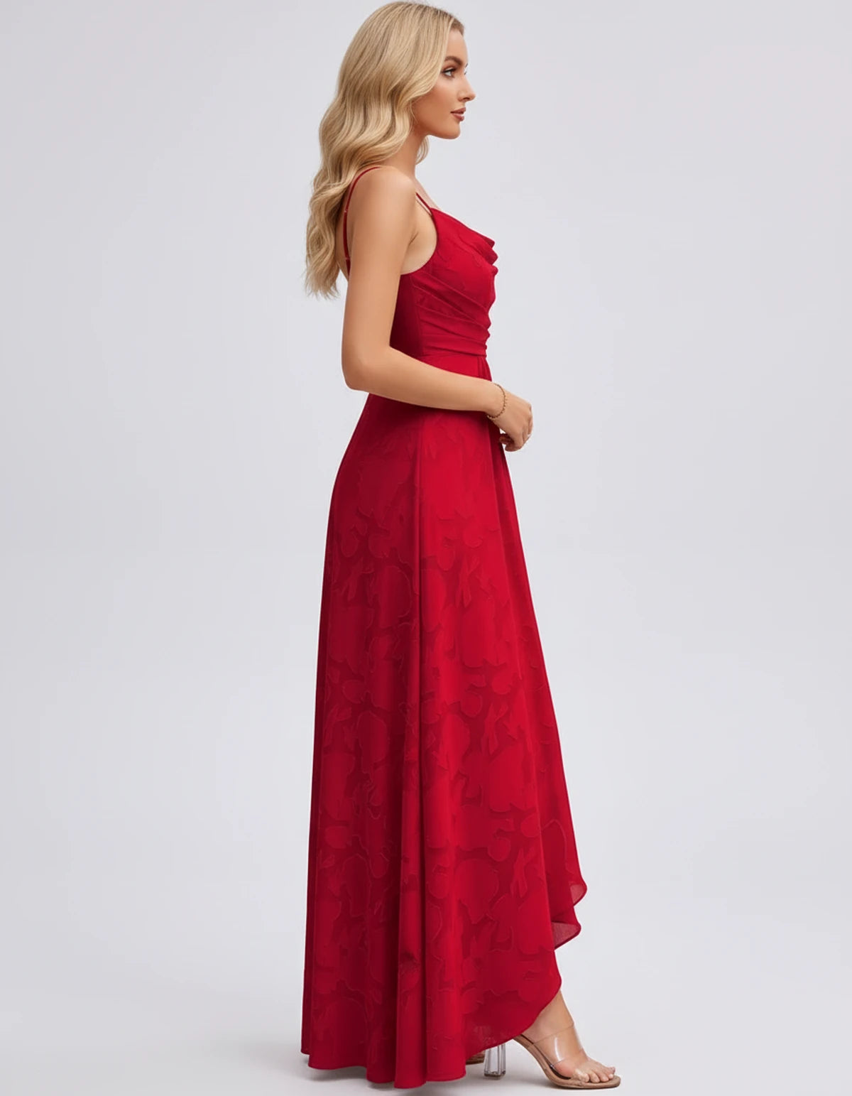 Immortelle Maxi Dress — Red | SKU: SD-07779-red-2,SD-07779-red-4,SD-07779-red-6,SD-07779-red-8,SD-07779-red-10,SD-07779-red-12,SD-07779-red-14,SD-07779-red-16,SD-07779-red-16W,SD-07779-red-18W,SD-07779-red-20W,SD-07779-red-22W