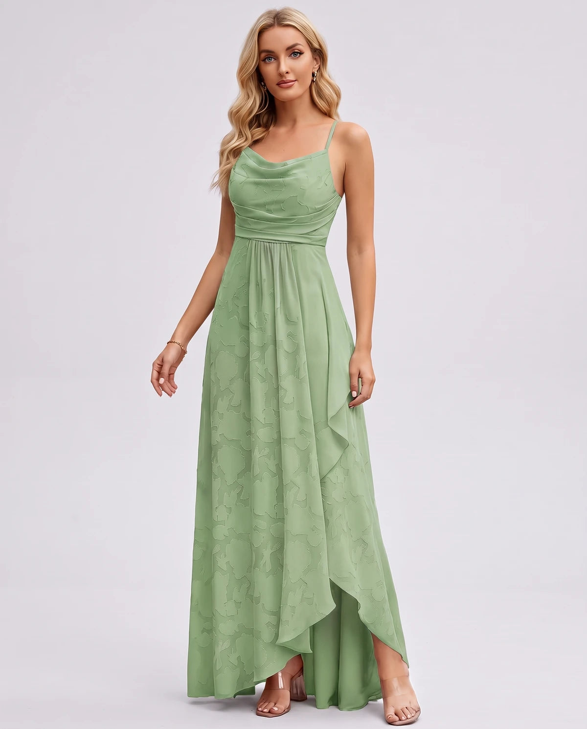Immortelle Maxi Dress — Sage Green