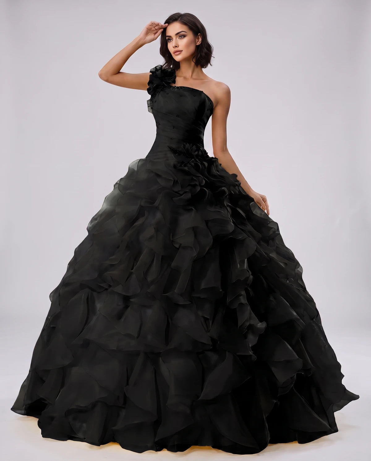 Imogen Maxi Dress — Black