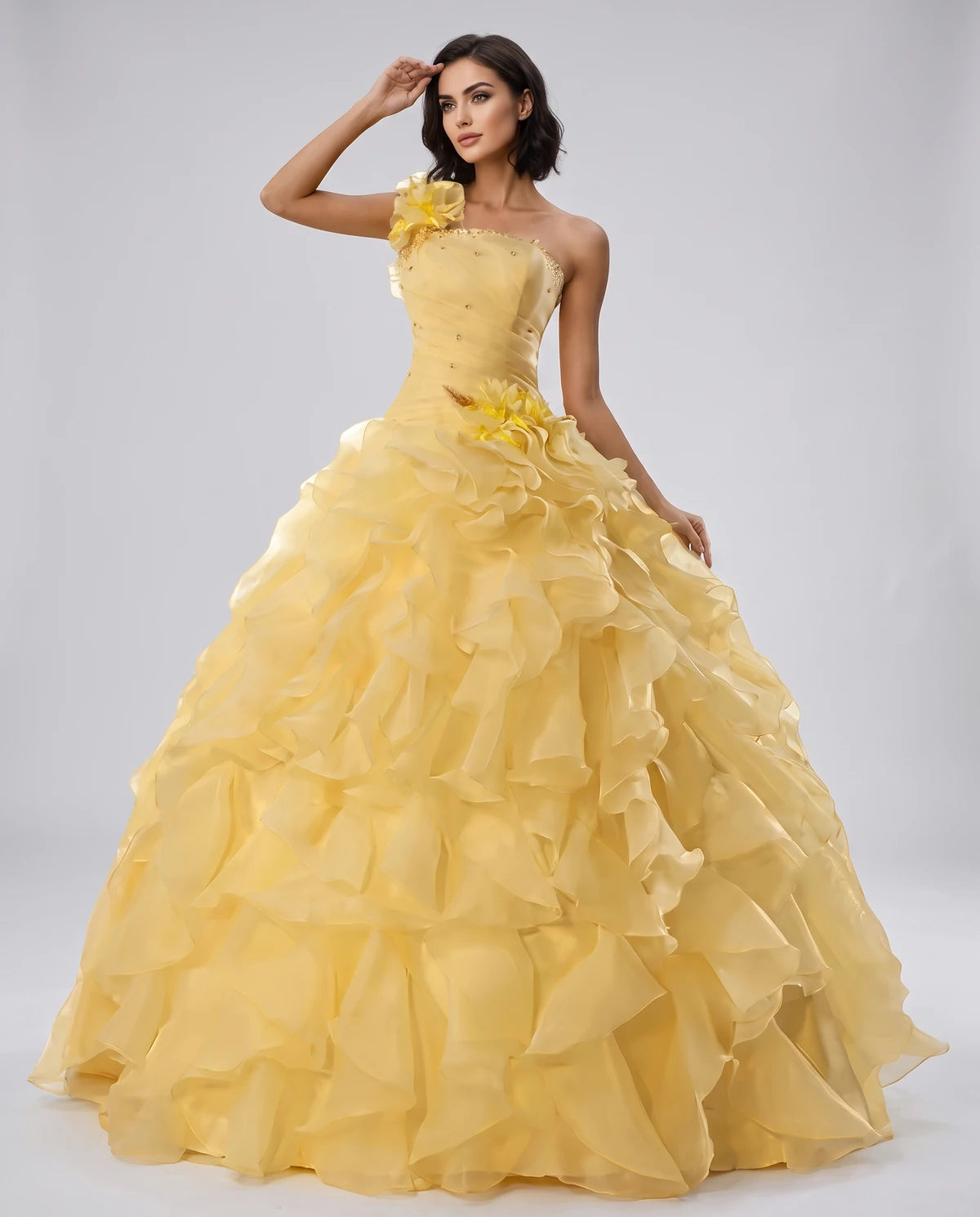 Imogen Maxi Dress — Butter Yellow