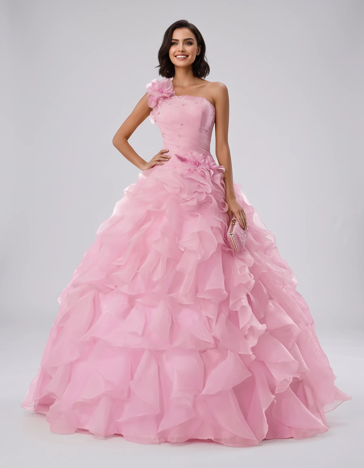 Imogen Maxi Dress — Pink | SKU: SD-22482-pink-2,SD-22482-pink-4,SD-22482-pink-6,SD-22482-pink-8,SD-22482-pink-10,SD-22482-pink-12,SD-22482-pink-14,SD-22482-pink-14W,SD-22482-pink-16,SD-22482-pink-16W,SD-22482-pink-18W