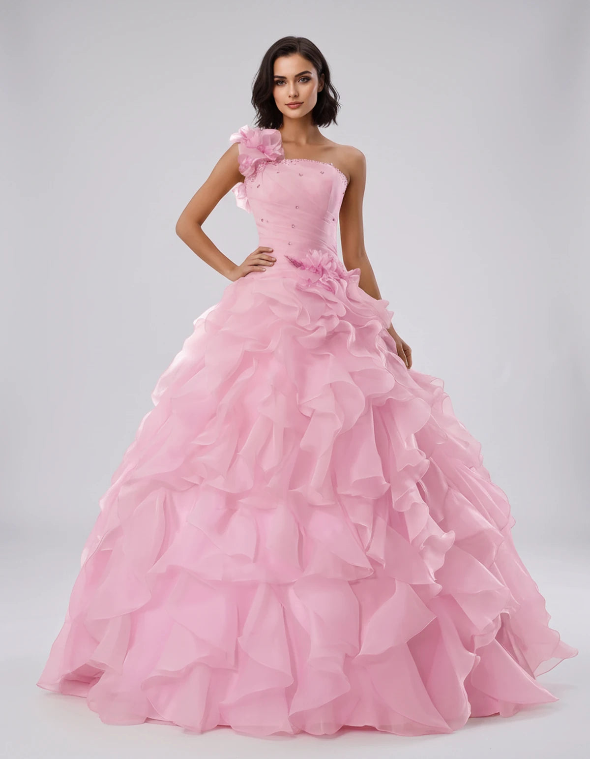 Imogen Maxi Dress — Pink | SKU: SD-22482-pink-2,SD-22482-pink-4,SD-22482-pink-6,SD-22482-pink-8,SD-22482-pink-10,SD-22482-pink-12,SD-22482-pink-14,SD-22482-pink-14W,SD-22482-pink-16,SD-22482-pink-16W,SD-22482-pink-18W