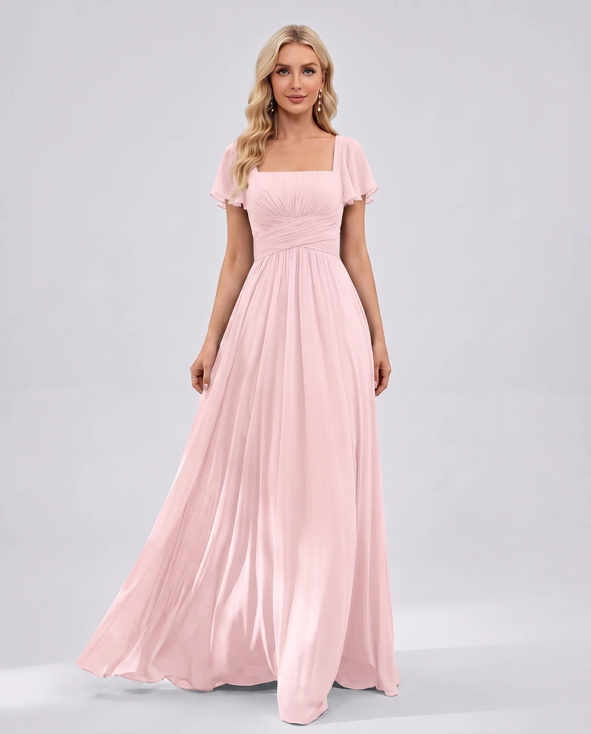 Iolanthe Maxi Dress — Blush