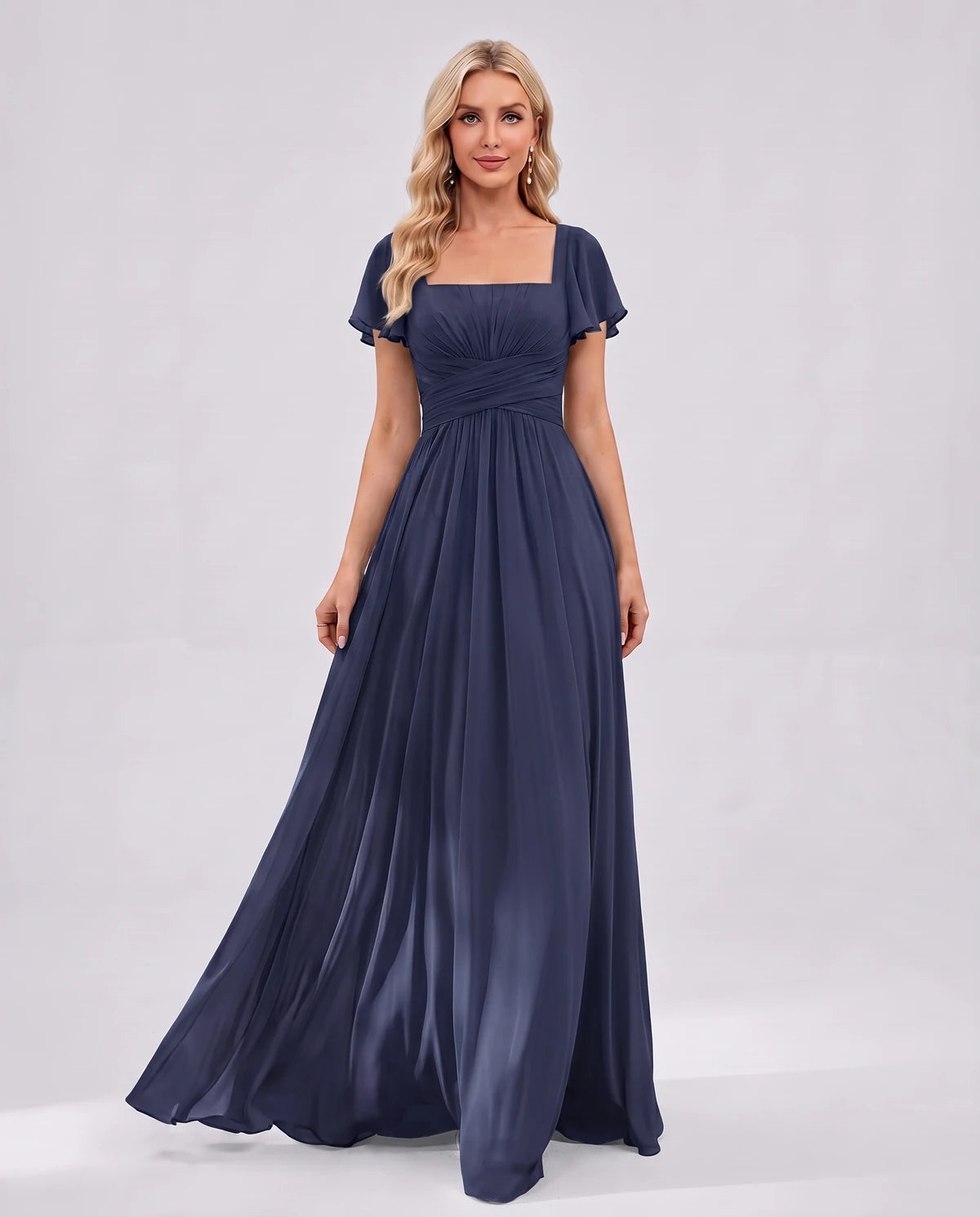 Iolanthe Maxi Dress — Navy