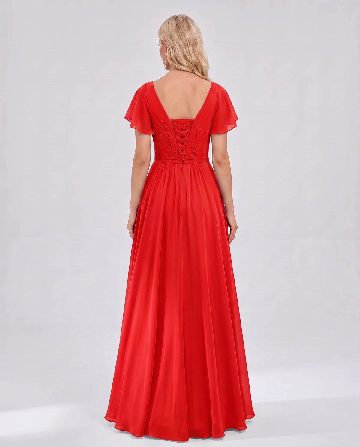 Iolanthe Maxi Dress — Red | SKU: SD-05348-red-2,SD-05348-red-4,SD-05348-red-6,SD-05348-red-8,SD-05348-red-10,SD-05348-red-12,SD-05348-red-14,SD-05348-red-16,SD-05348-red-16W,SD-05348-red-18W,SD-05348-red-20W,SD-05348-red-22W