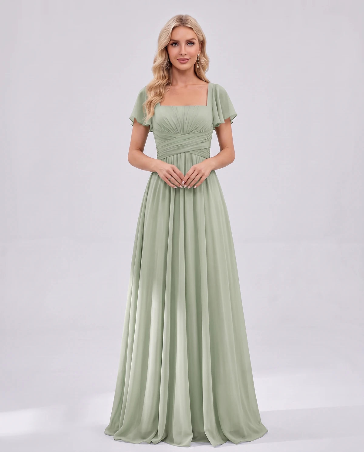 Iolanthe Maxi Dress — Sage Green | SKU: SD-05348-sagegreen-2,SD-05348-sagegreen-4,SD-05348-sagegreen-6,SD-05348-sagegreen-8,SD-05348-sagegreen-10,SD-05348-sagegreen-12,SD-05348-sagegreen-14,SD-05348-sagegreen-16,SD-05348-sagegreen-16W,SD-05348-sagegreen-18W,SD-05348-sagegreen-20W,SD-05348-sagegreen-22W