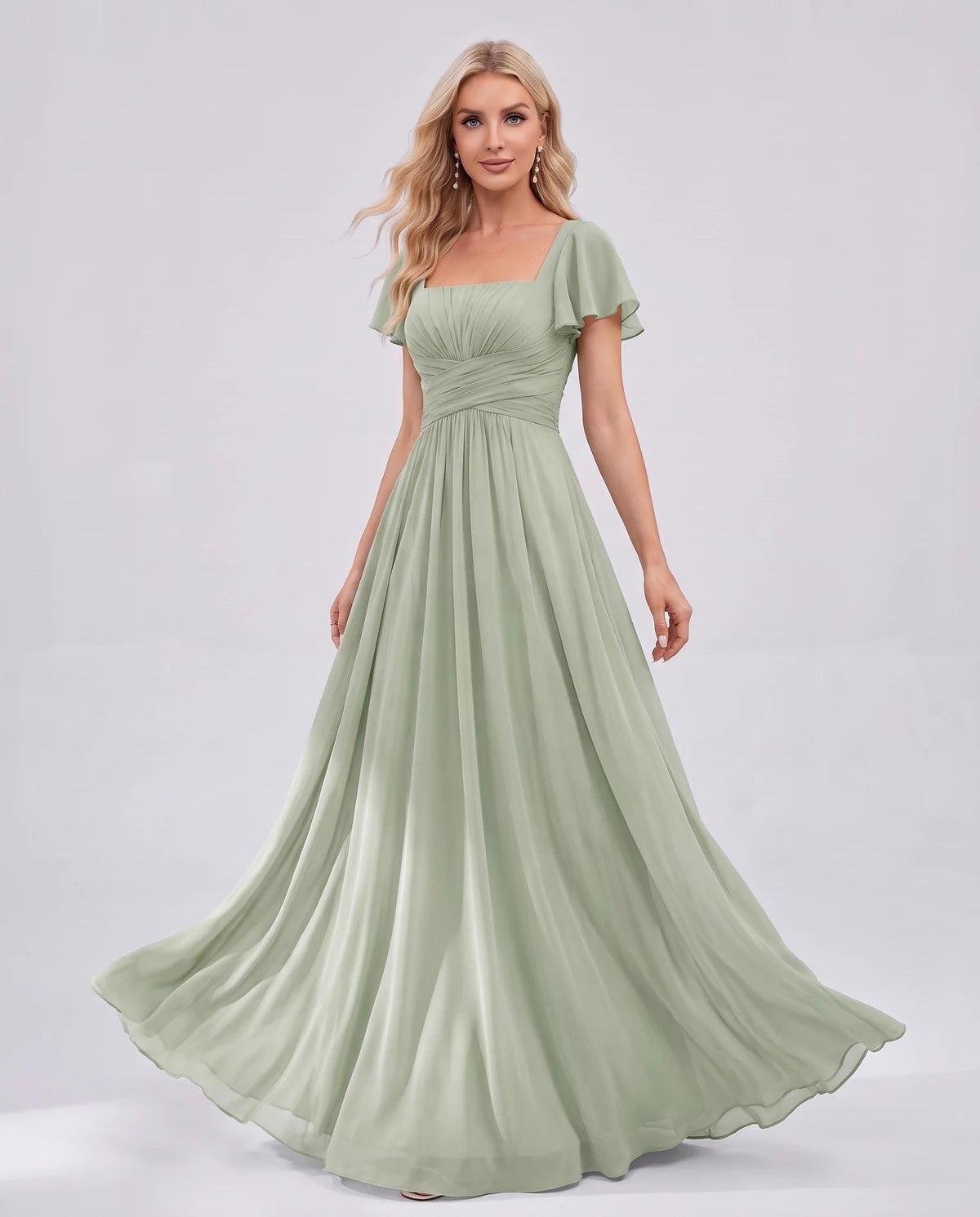 Iolanthe Maxi Dress — Sage Green | SKU: SD-05348-sagegreen-2,SD-05348-sagegreen-4,SD-05348-sagegreen-6,SD-05348-sagegreen-8,SD-05348-sagegreen-10,SD-05348-sagegreen-12,SD-05348-sagegreen-14,SD-05348-sagegreen-16,SD-05348-sagegreen-16W,SD-05348-sagegreen-18W,SD-05348-sagegreen-20W,SD-05348-sagegreen-22W