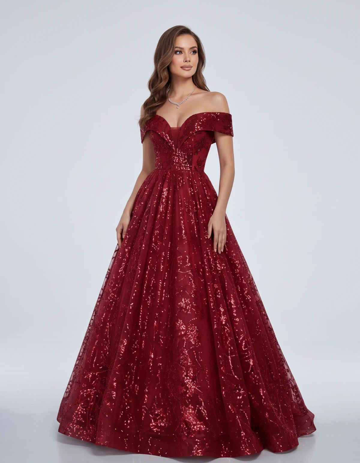 Isabeau Maxi Dress — Burgundy | SKU: SD-77609-burgundy-2,SD-77609-burgundy-4,SD-77609-burgundy-6,SD-77609-burgundy-8,SD-77609-burgundy-10,SD-77609-burgundy-12,SD-77609-burgundy-14,SD-77609-burgundy-14W,SD-77609-burgundy-16,SD-77609-burgundy-16W,SD-77609-burgundy-18W