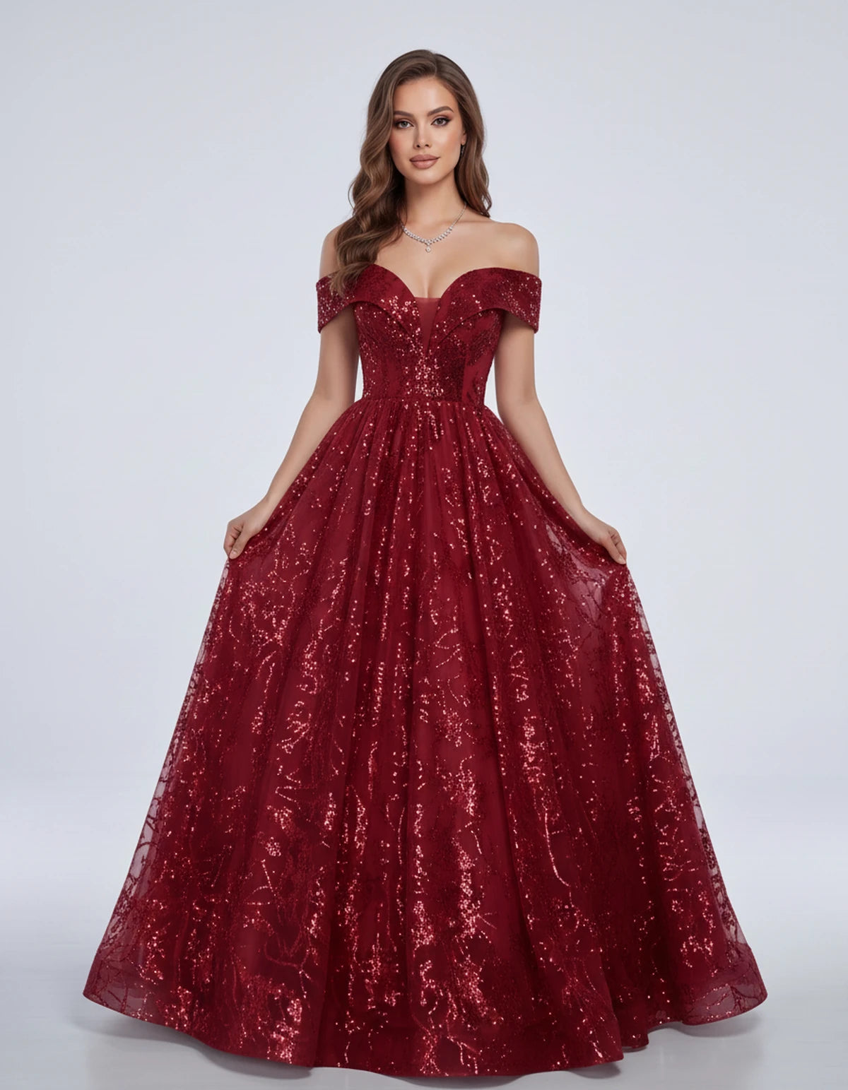Isabeau Maxi Dress — Burgundy | SKU: SD-77609-burgundy-2,SD-77609-burgundy-4,SD-77609-burgundy-6,SD-77609-burgundy-8,SD-77609-burgundy-10,SD-77609-burgundy-12,SD-77609-burgundy-14,SD-77609-burgundy-14W,SD-77609-burgundy-16,SD-77609-burgundy-16W,SD-77609-burgundy-18W