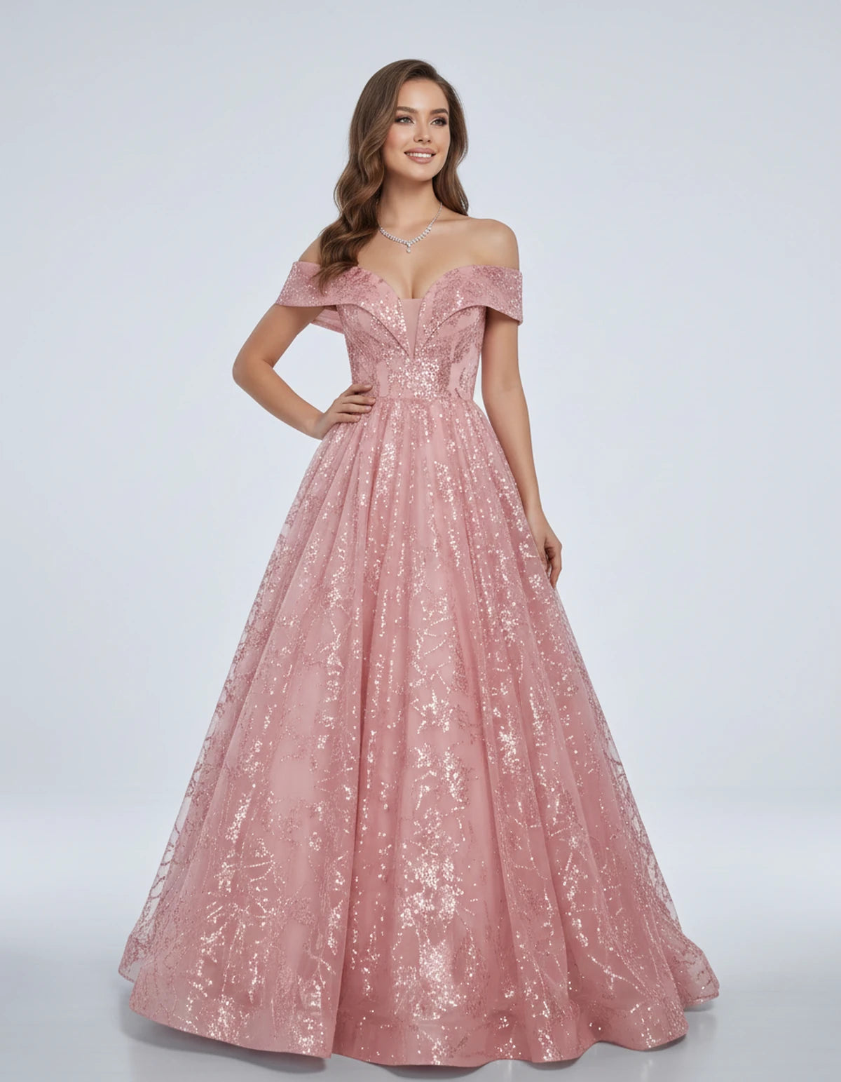 Isabeau Maxi Dress — Dusty Rose | SKU: SD-77609-dustyrose-2,SD-77609-dustyrose-4,SD-77609-dustyrose-6,SD-77609-dustyrose-8,SD-77609-dustyrose-10,SD-77609-dustyrose-12,SD-77609-dustyrose-14,SD-77609-dustyrose-14W,SD-77609-dustyrose-16,SD-77609-dustyrose-16W,SD-77609-dustyrose-18W