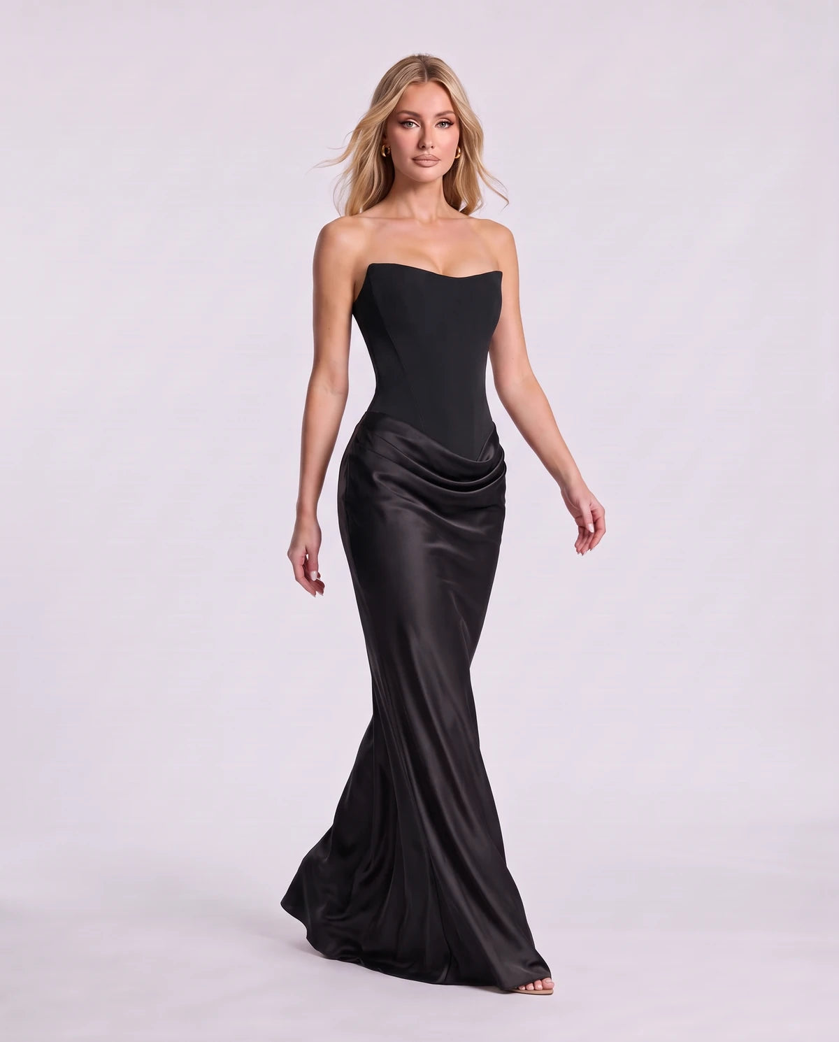 Isaura Maxi Dress — Black | SKU: SD-18882-black-XS,SD-18882-black-S,SD-18882-black-M,SD-18882-black-L
