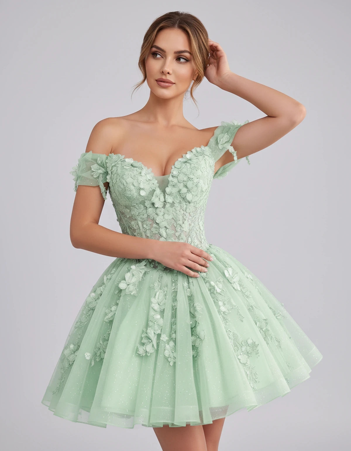 Isodora Mini Dress — Sage | SKU: SD-57902-sage-2,SD-57902-sage-4,SD-57902-sage-6,SD-57902-sage-8,SD-57902-sage-10,SD-57902-sage-12,SD-57902-sage-14,SD-57902-sage-14W,SD-57902-sage-16,SD-57902-sage-16W,SD-57902-sage-18W,SD-57902-sage-20W