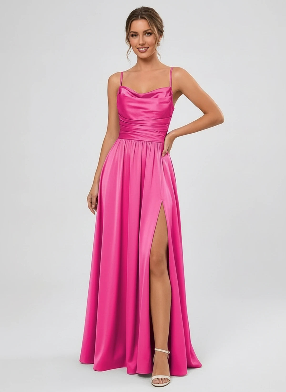 Juniperra Maxi Dress — Hot Pink | SKU: SD-30279-hotpink-2,SD-30279-hotpink-4,SD-30279-hotpink-6,SD-30279-hotpink-8,SD-30279-hotpink-10,SD-30279-hotpink-12,SD-30279-hotpink-14,SD-30279-hotpink-16,SD-30279-hotpink-16W,SD-30279-hotpink-18W,SD-30279-hotpink-20W,SD-30279-hotpink-22W