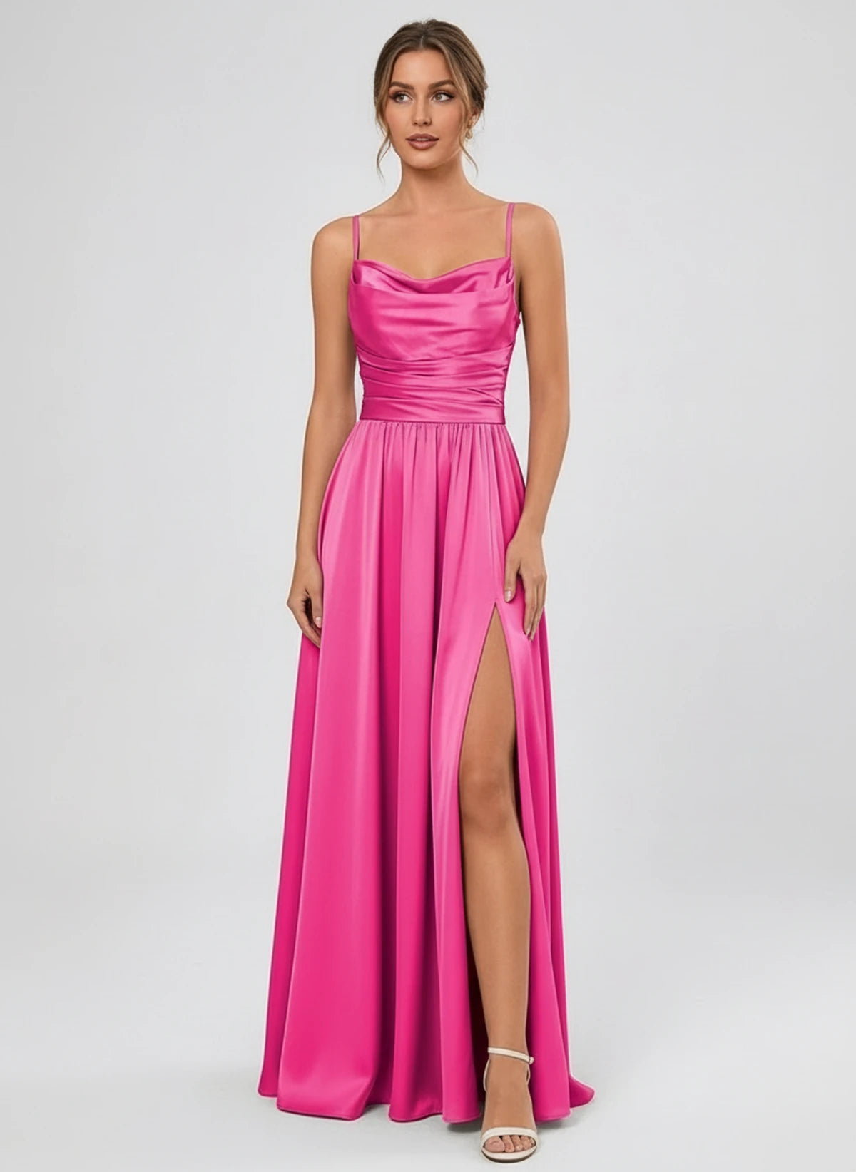 Juniperra Maxi Dress — Hot Pink | SKU: SD-30279-hotpink-2,SD-30279-hotpink-4,SD-30279-hotpink-6,SD-30279-hotpink-8,SD-30279-hotpink-10,SD-30279-hotpink-12,SD-30279-hotpink-14,SD-30279-hotpink-16,SD-30279-hotpink-16W,SD-30279-hotpink-18W,SD-30279-hotpink-20W,SD-30279-hotpink-22W