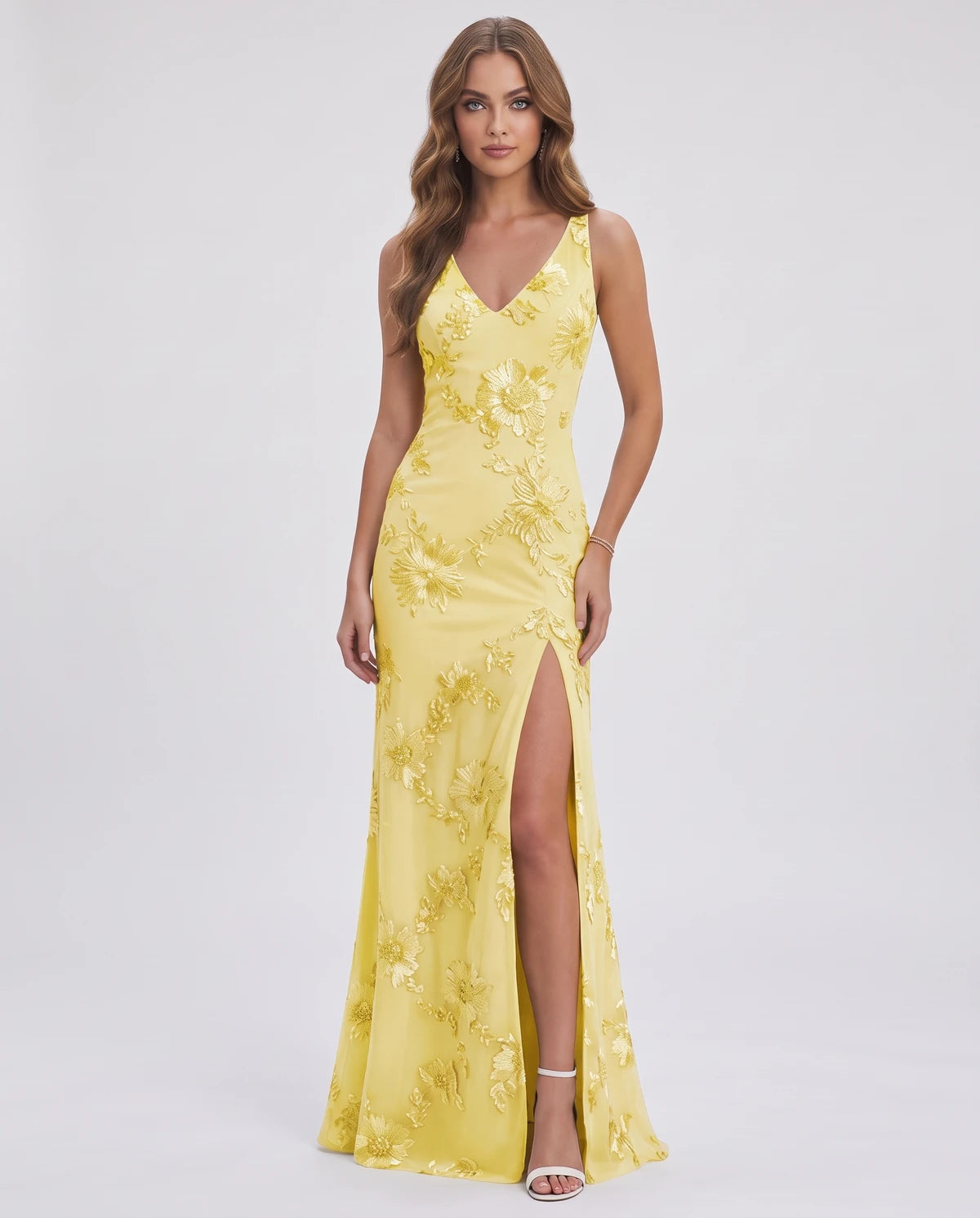 Justine Maxi Dress — Yellow
