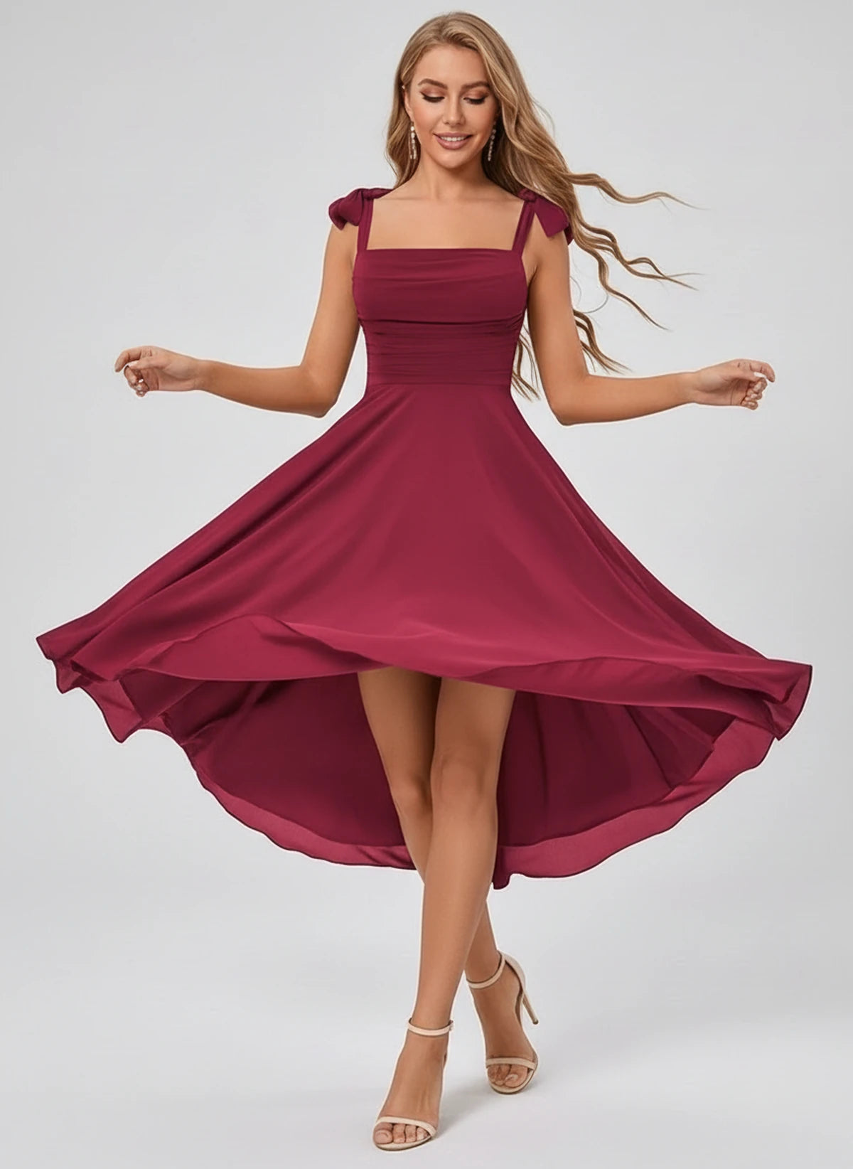 Kalliope Midi Dresses — Desert Rose | SKU: SD-15471-desertrose-2,SD-15471-desertrose-4,SD-15471-desertrose-6,SD-15471-desertrose-8,SD-15471-desertrose-10,SD-15471-desertrose-12,SD-15471-desertrose-14,SD-15471-desertrose-16,SD-15471-desertrose-16W,SD-15471-desertrose-18W,SD-15471-desertrose-20W,SD-15471-desertrose-22W