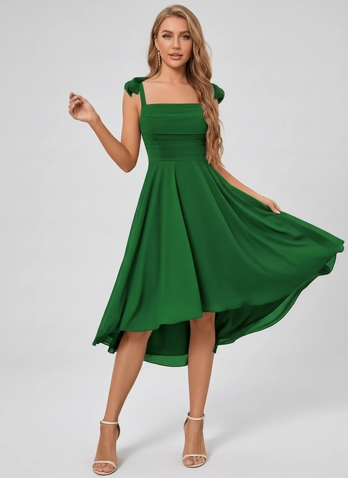 Kalliope Midi Dresses — Emerald | SKU: SD-15471-emerald-2,SD-15471-emerald-4,SD-15471-emerald-6,SD-15471-emerald-8,SD-15471-emerald-10,SD-15471-emerald-12,SD-15471-emerald-14,SD-15471-emerald-16,SD-15471-emerald-16W,SD-15471-emerald-18W,SD-15471-emerald-20W,SD-15471-emerald-22W