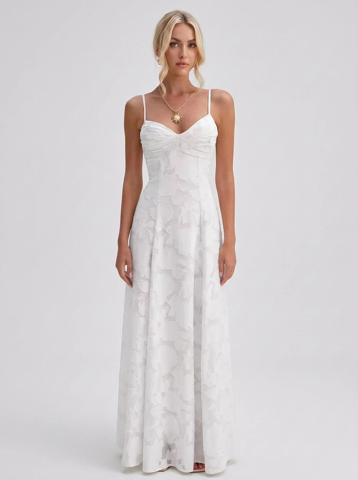 Karenza Maxi Dress — White