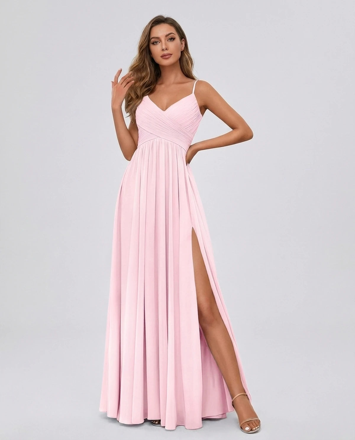 Kassandre Maxi Dress — Pink