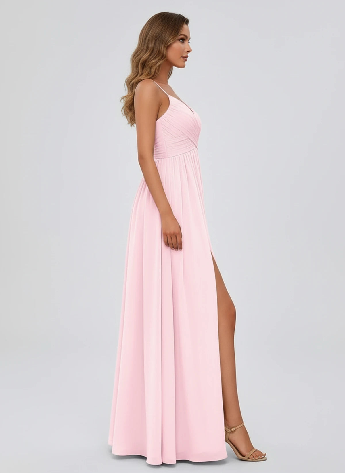 Kassandre Maxi Dress — Pink | SKU: SD-92890-pink-2,SD-92890-pink-4,SD-92890-pink-6,SD-92890-pink-8,SD-92890-pink-10,SD-92890-pink-12,SD-92890-pink-14,SD-92890-pink-16,SD-92890-pink-16W,SD-92890-pink-18W,SD-92890-pink-20W,SD-92890-pink-22W