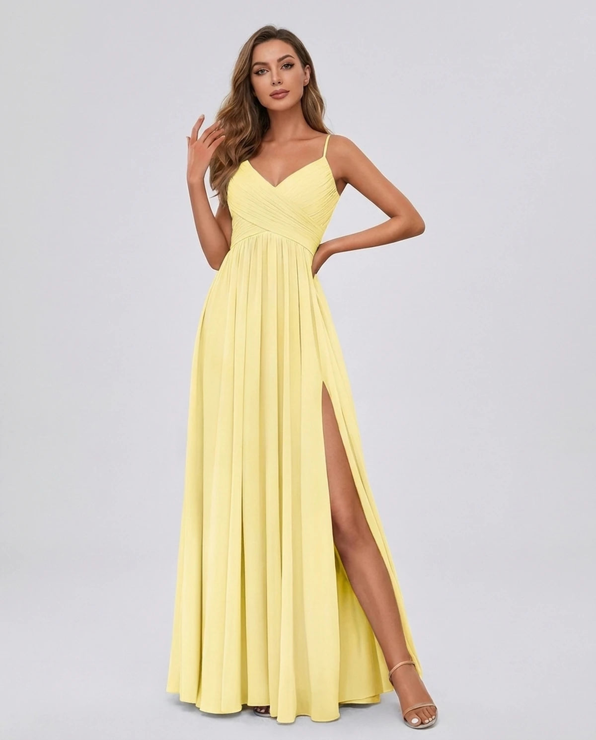 Kassandre Maxi Dress — Yellow