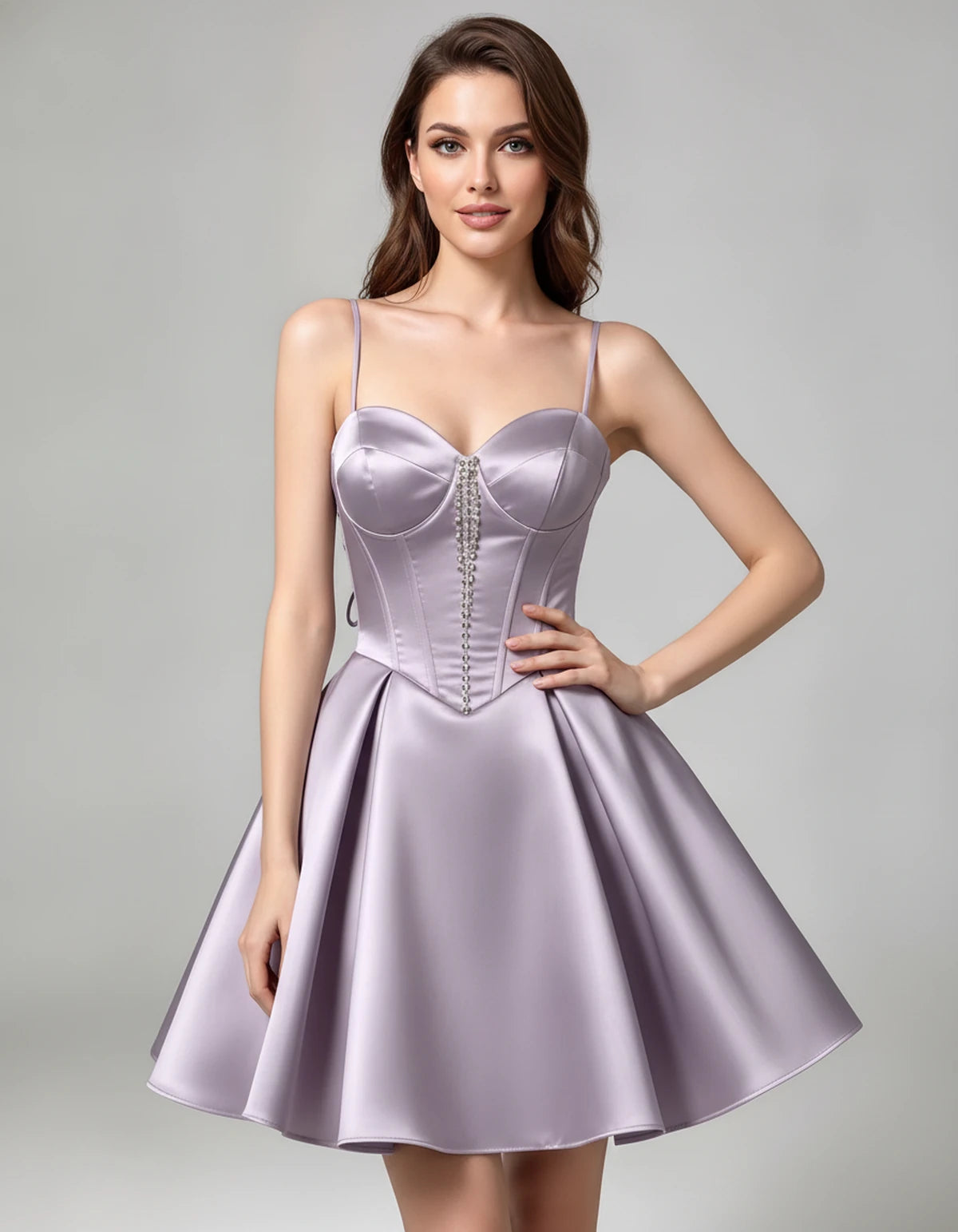 Kerensa Mini Dress — Lilac | SKU: SD-41654-lilac-2,SD-41654-lilac-4,SD-41654-lilac-6,SD-41654-lilac-8,SD-41654-lilac-10,SD-41654-lilac-12,SD-41654-lilac-14,SD-41654-lilac-16,SD-41654-lilac-18,SD-41654-lilac-20,SD-41654-lilac-22,SD-41654-lilac-24