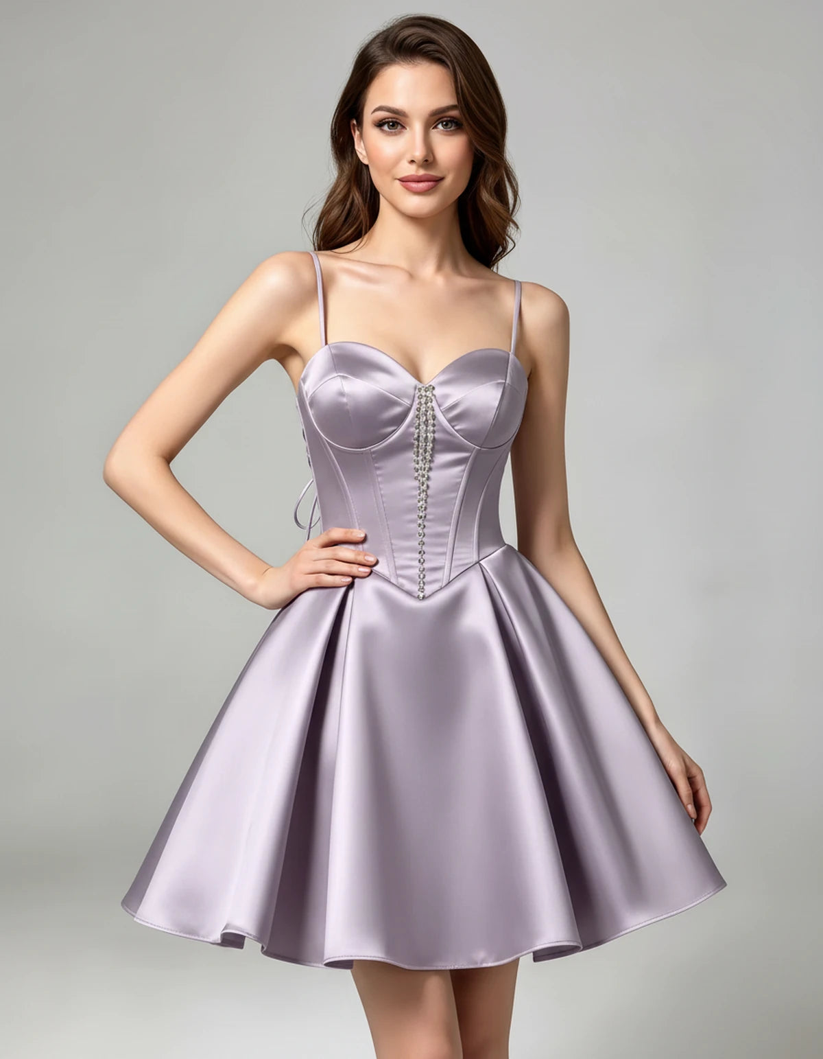 Kerensa Mini Dress — Lilac | SKU: SD-41654-lilac-2,SD-41654-lilac-4,SD-41654-lilac-6,SD-41654-lilac-8,SD-41654-lilac-10,SD-41654-lilac-12,SD-41654-lilac-14,SD-41654-lilac-16,SD-41654-lilac-18,SD-41654-lilac-20,SD-41654-lilac-22,SD-41654-lilac-24