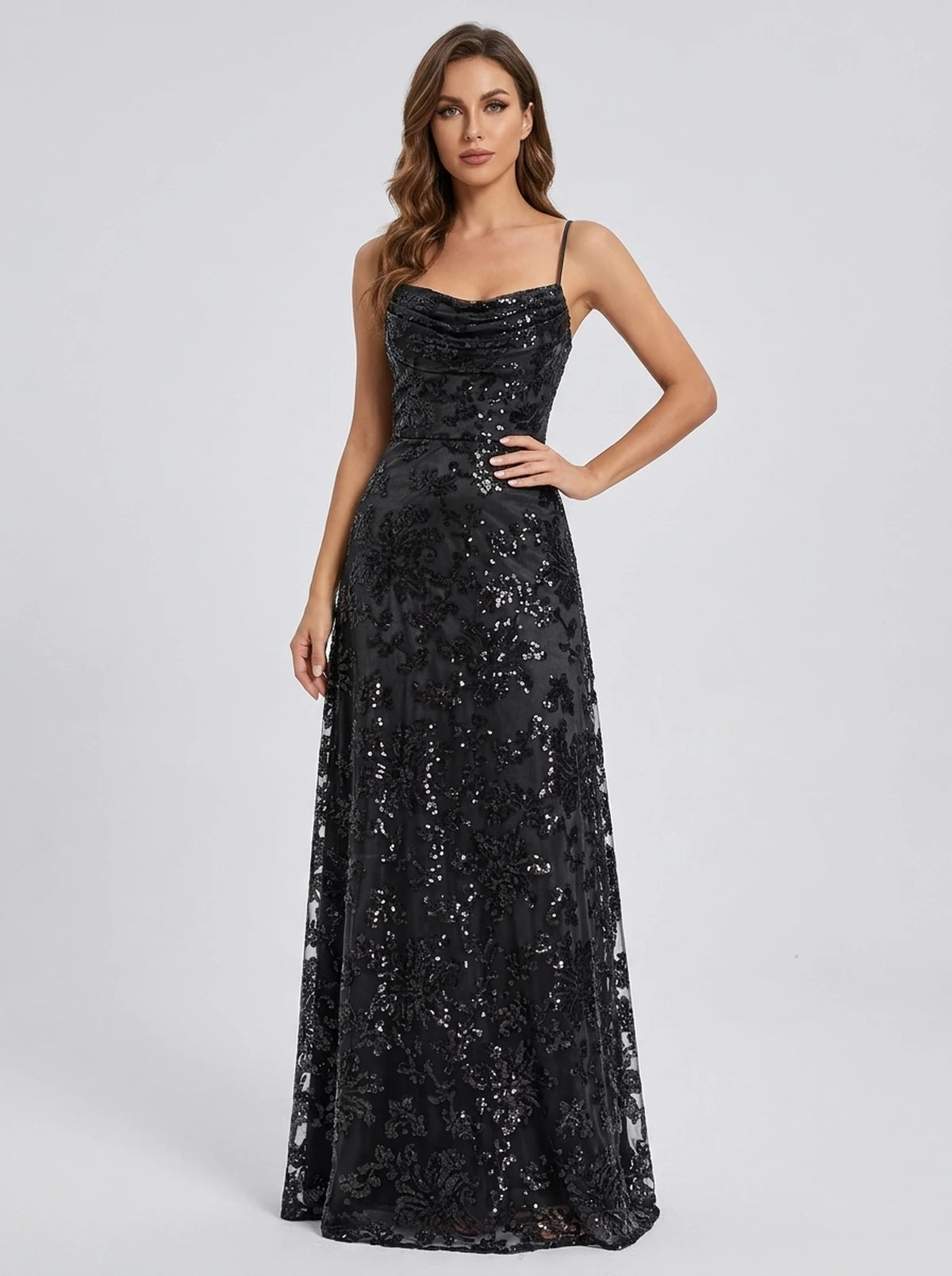 Lampedusa Maxi Dress — Black