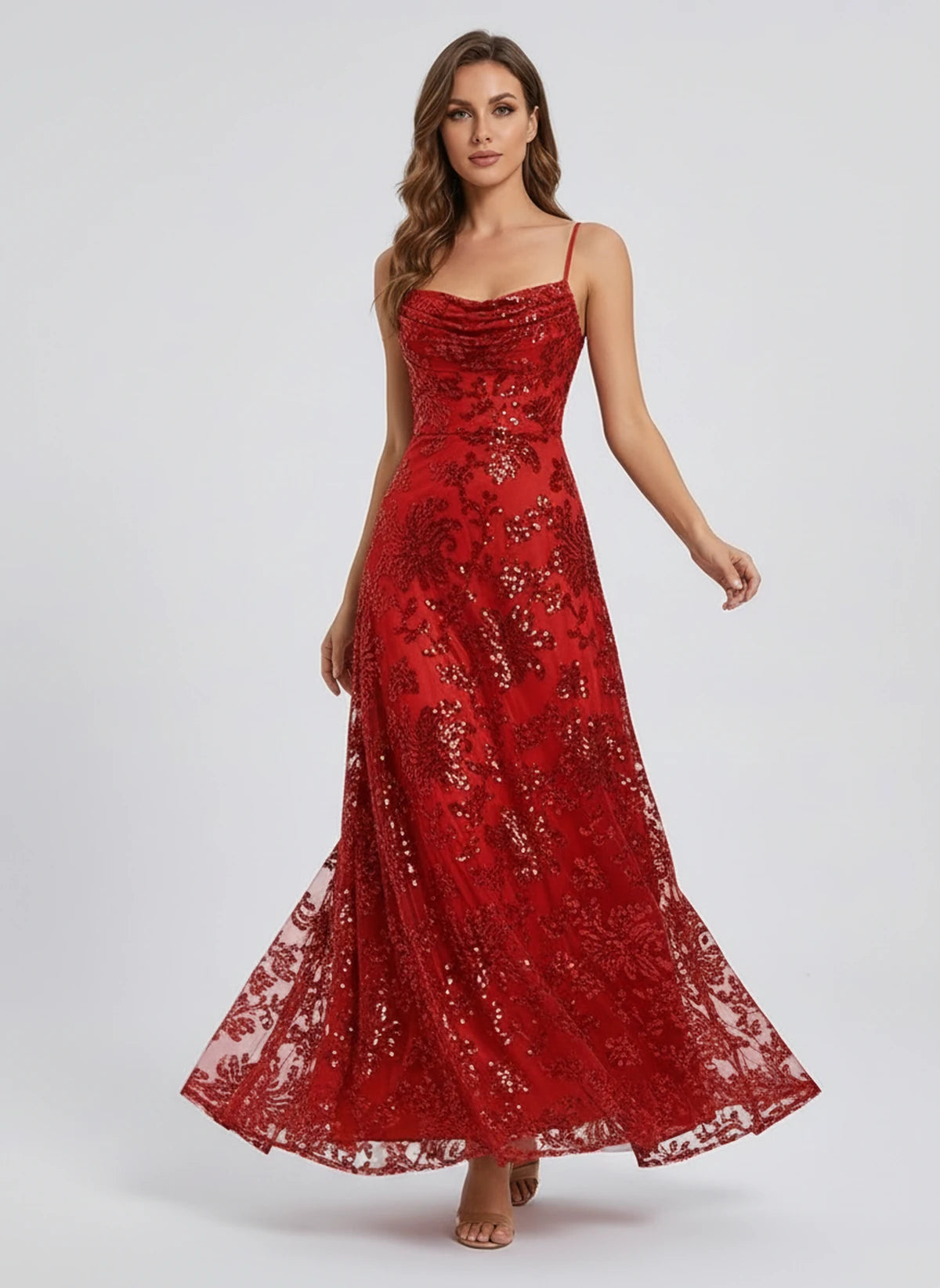 Lampedusa Maxi Dress — Red | SKU: SD-34990-red-2,SD-34990-red-4,SD-34990-red-6,SD-34990-red-8,SD-34990-red-10,SD-34990-red-12,SD-34990-red-14,SD-34990-red-16,SD-34990-red-16W,SD-34990-red-18W,SD-34990-red-20W,SD-34990-red-22W