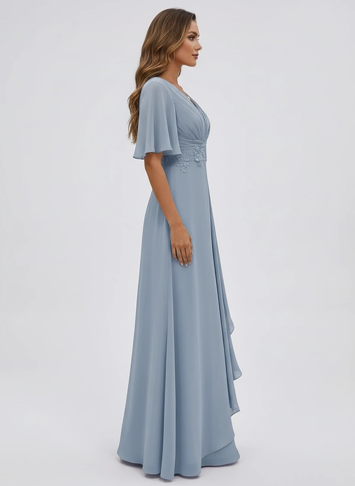 Lavinia Maxi Dress — Blue | SKU: SD-21668-blue-2,SD-21668-blue-4,SD-21668-blue-6,SD-21668-blue-8,SD-21668-blue-10,SD-21668-blue-12,SD-21668-blue-14,SD-21668-blue-16,SD-21668-blue-16W,SD-21668-blue-18W,SD-21668-blue-20W,SD-21668-blue-22W