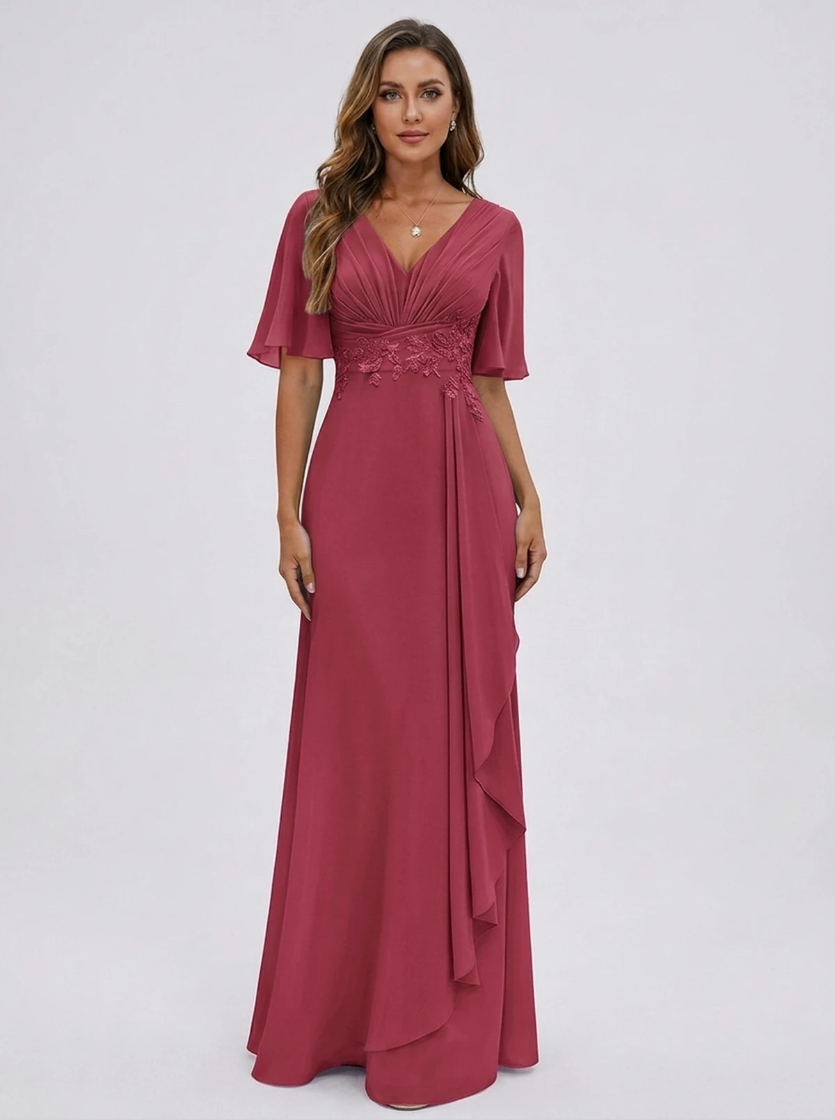Lavinia Maxi Dress — Desert Rose