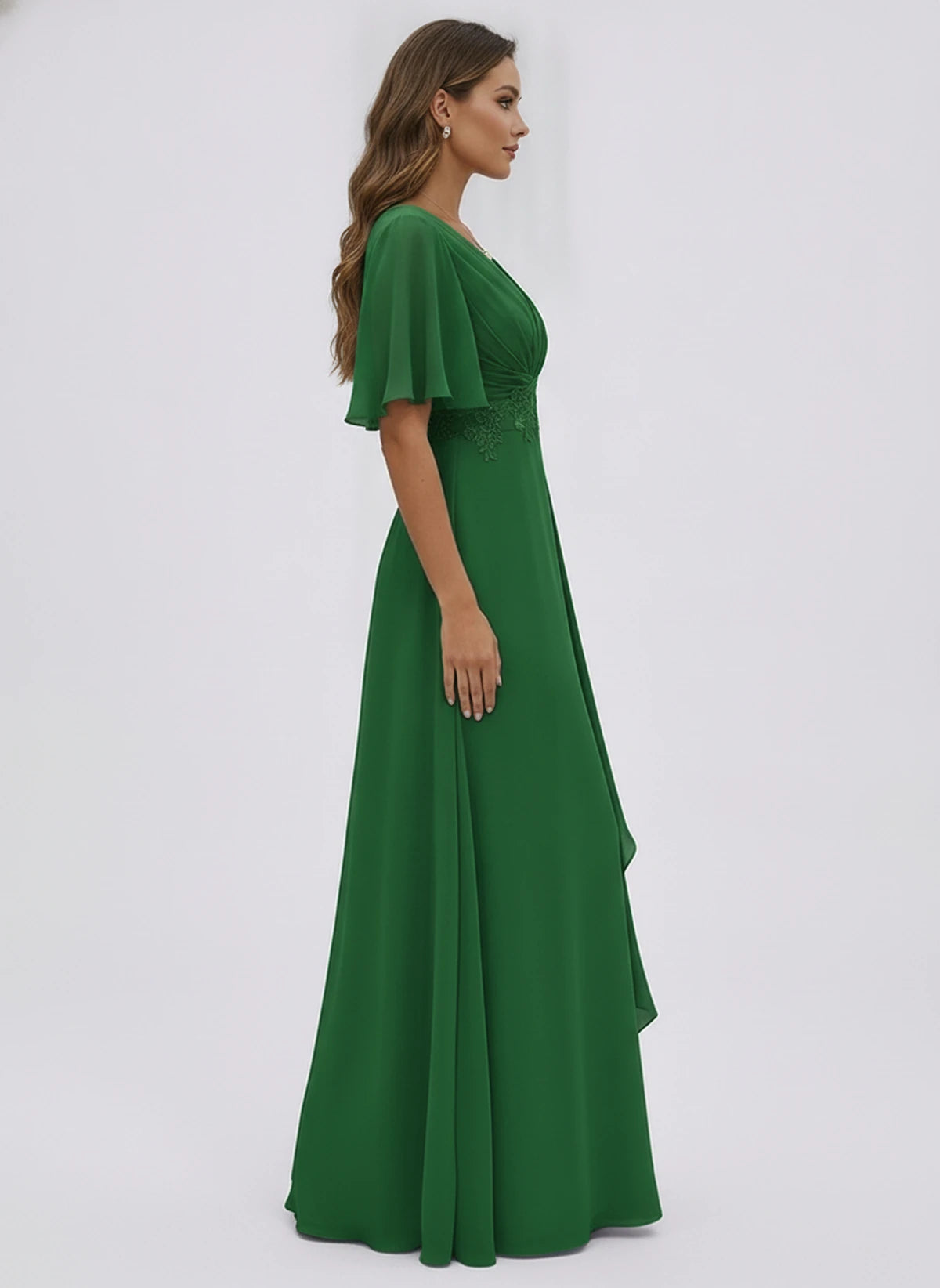 Lavinia Maxi Dress — Green | SKU: SD-21668-green-2,SD-21668-green-4,SD-21668-green-6,SD-21668-green-8,SD-21668-green-10,SD-21668-green-12,SD-21668-green-14,SD-21668-green-16,SD-21668-green-16W,SD-21668-green-18W,SD-21668-green-20W,SD-21668-green-22W