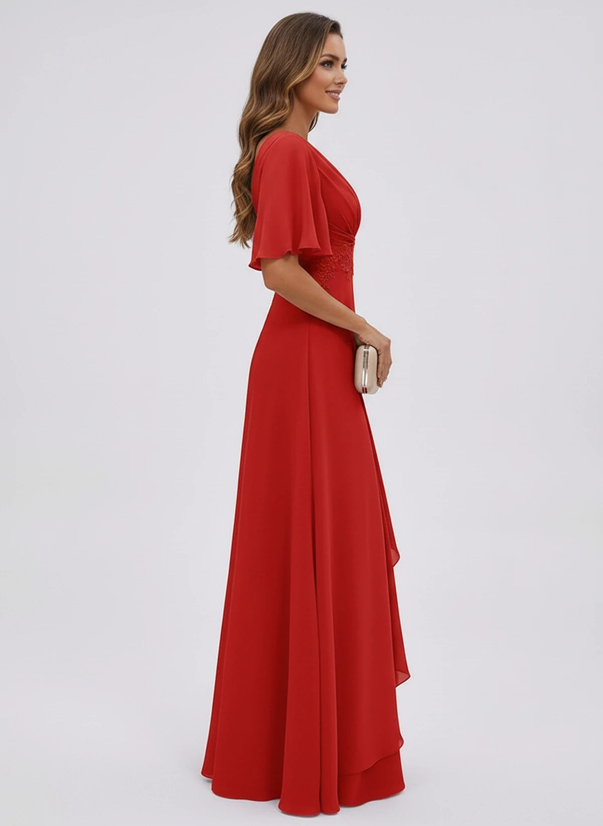 Lavinia Maxi Dress — Red | SKU: SD-21668-red-2,SD-21668-red-4,SD-21668-red-6,SD-21668-red-8,SD-21668-red-10,SD-21668-red-12,SD-21668-red-14,SD-21668-red-16,SD-21668-red-16W,SD-21668-red-18W,SD-21668-red-20W,SD-21668-red-22W