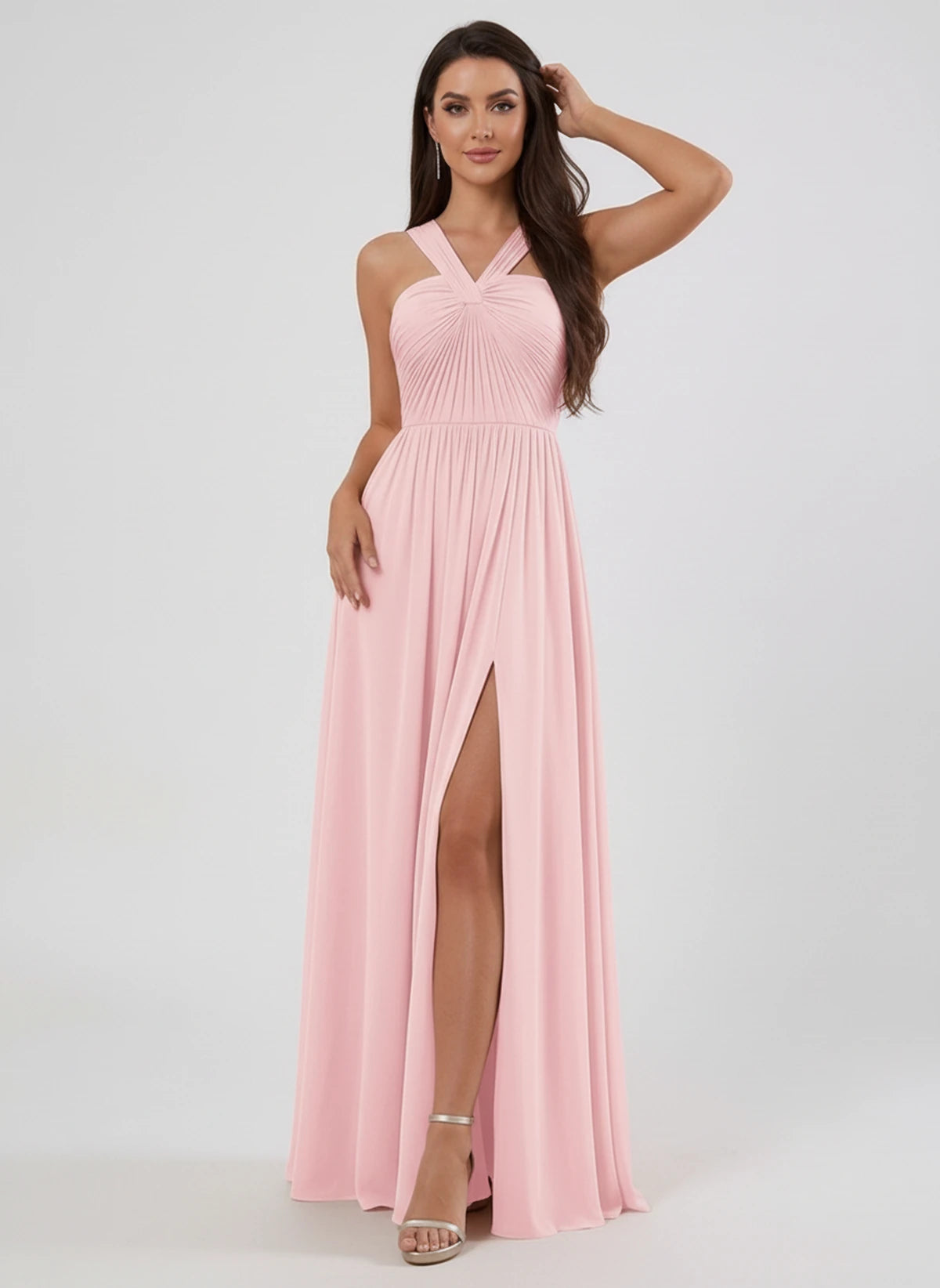 Lazuli Maxi Dress — Blush | SKU: SD-84842-blush-2,SD-84842-blush-4,SD-84842-blush-6,SD-84842-blush-8,SD-84842-blush-10,SD-84842-blush-12,SD-84842-blush-14,SD-84842-blush-16,SD-84842-blush-16W,SD-84842-blush-18W,SD-84842-blush-20W,SD-84842-blush-22W