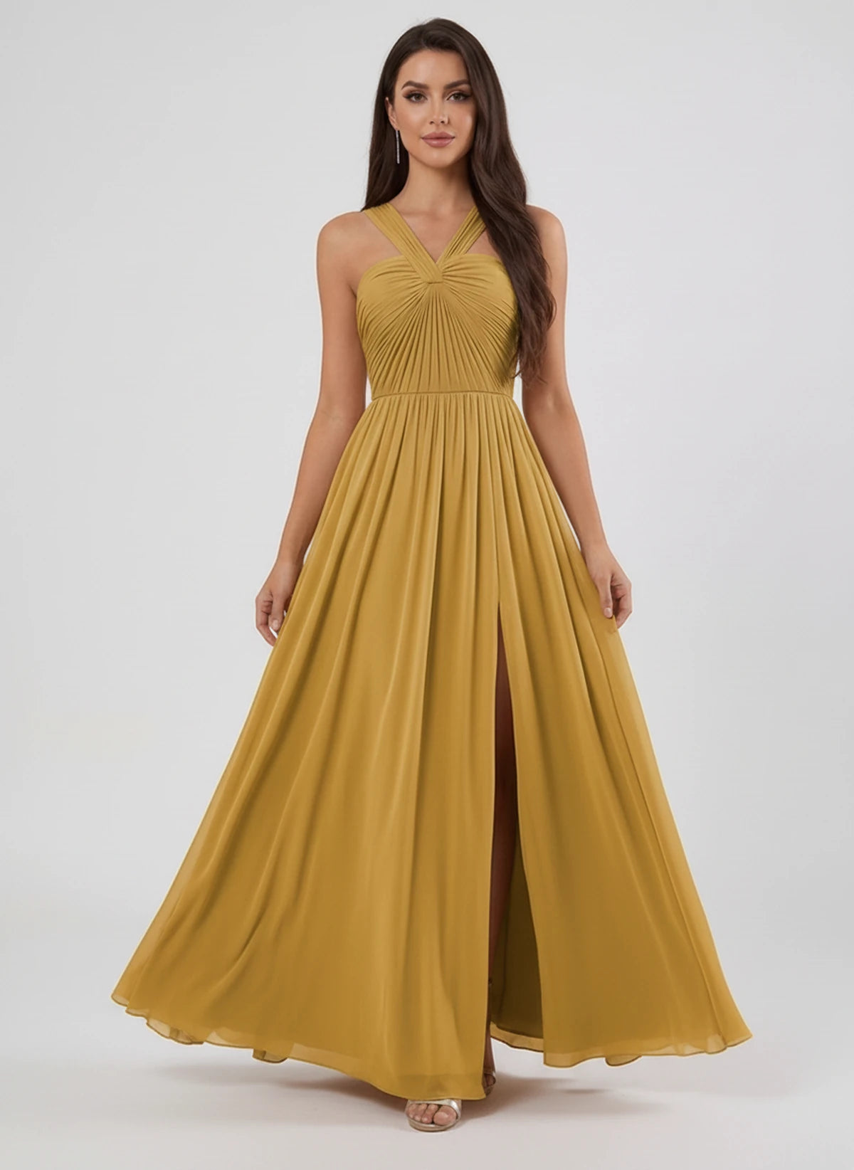 Lazuli Maxi Dress — Gold | SKU: SD-84842-gold-2,SD-84842-gold-4,SD-84842-gold-6,SD-84842-gold-8,SD-84842-gold-10,SD-84842-gold-12,SD-84842-gold-14,SD-84842-gold-16,SD-84842-gold-16W,SD-84842-gold-18W,SD-84842-gold-20W,SD-84842-gold-22W