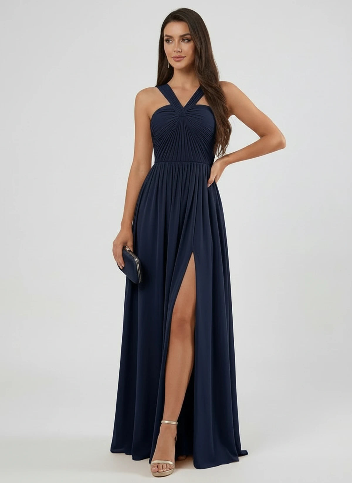 Lazuli Maxi Dress — Navy | SKU: SD-84842-navy-2,SD-84842-navy-4,SD-84842-navy-6,SD-84842-navy-8,SD-84842-navy-10,SD-84842-navy-12,SD-84842-navy-14,SD-84842-navy-16,SD-84842-navy-16W,SD-84842-navy-18W,SD-84842-navy-20W,SD-84842-navy-22W