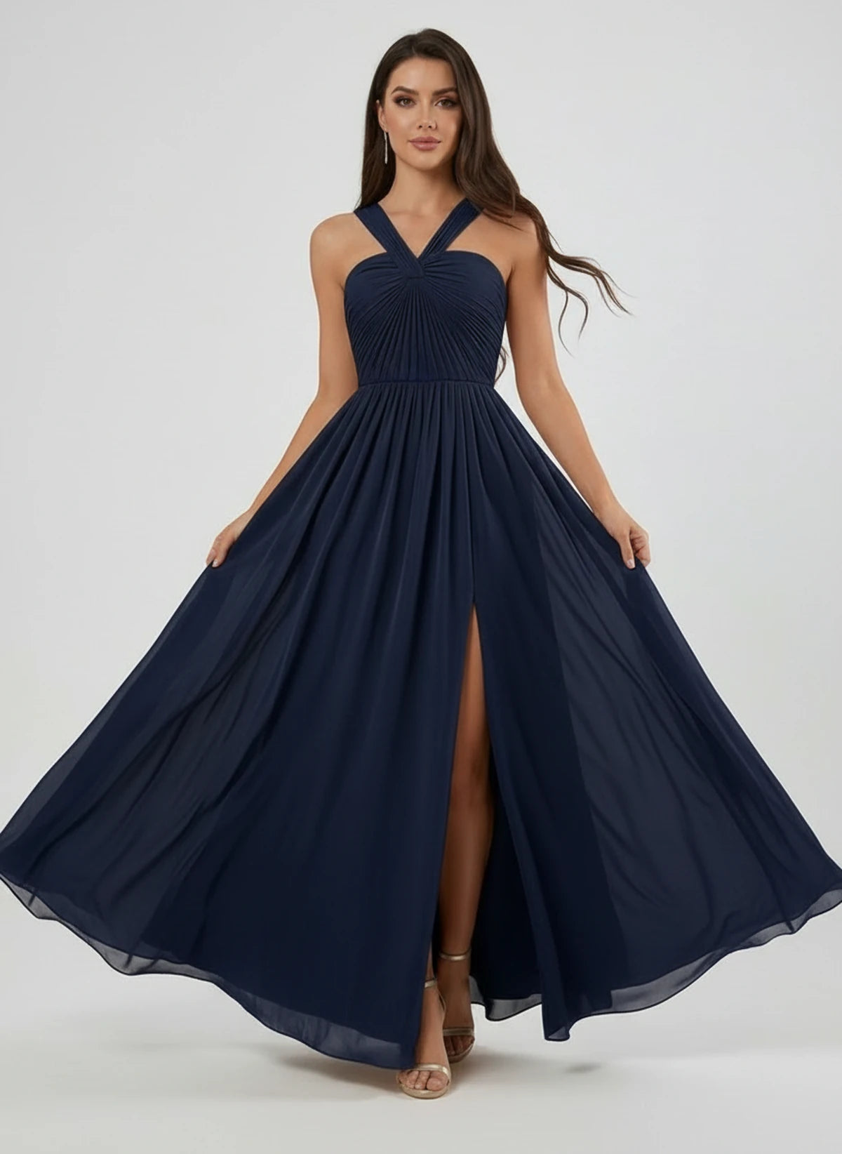 Lazuli Maxi Dress — Navy | SKU: SD-84842-navy-2,SD-84842-navy-4,SD-84842-navy-6,SD-84842-navy-8,SD-84842-navy-10,SD-84842-navy-12,SD-84842-navy-14,SD-84842-navy-16,SD-84842-navy-16W,SD-84842-navy-18W,SD-84842-navy-20W,SD-84842-navy-22W