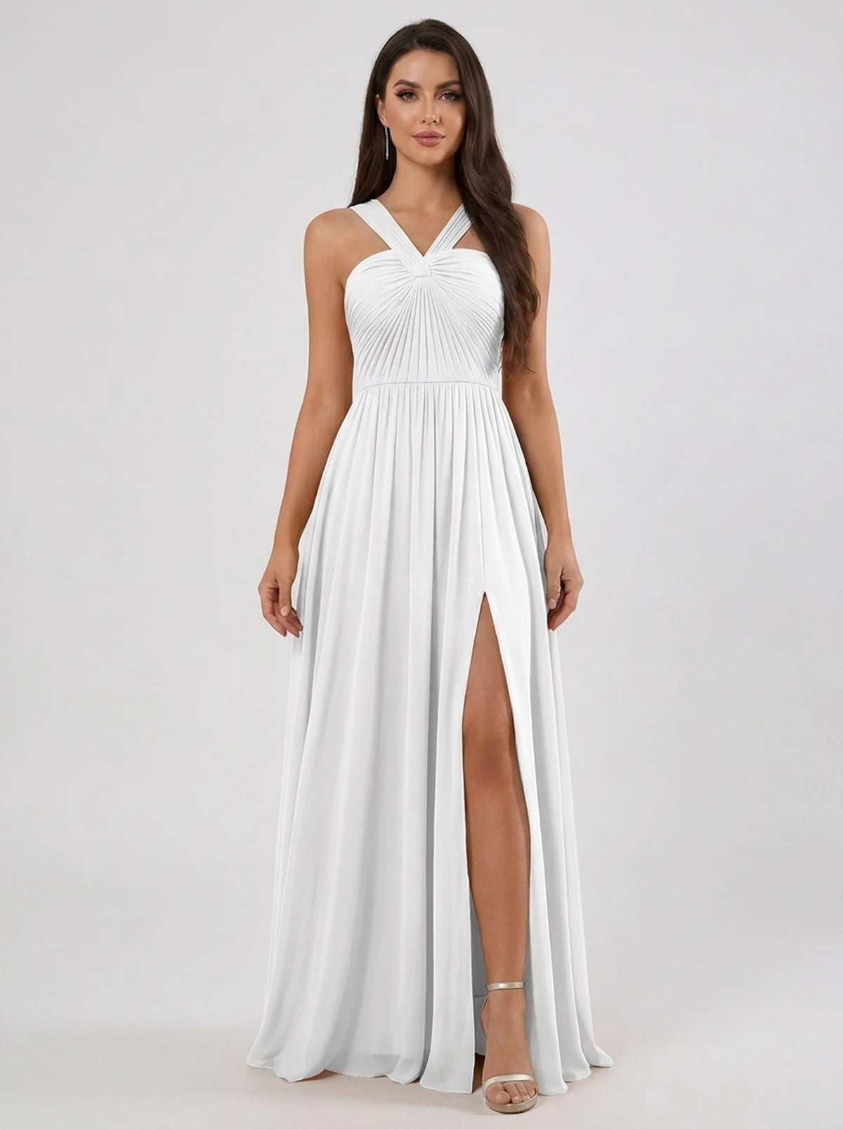 Lazuli Maxi Dress — White