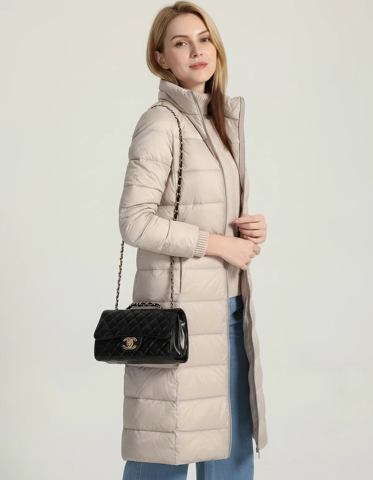 Leandra Jacket — Beige