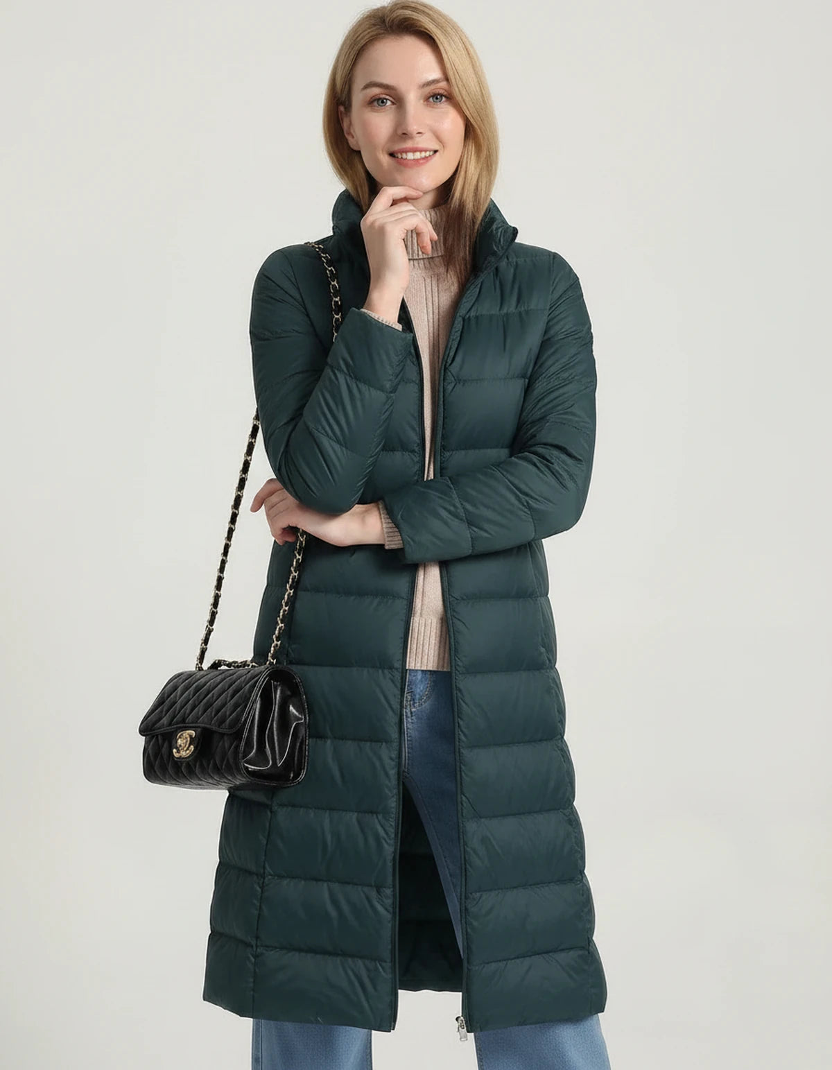 Leandra Jacket — Green | SKU: SD-86751-green-XS,SD-86751-green-S,SD-86751-green-M,SD-86751-green-L,SD-86751-green-XL,SD-86751-green-2XL